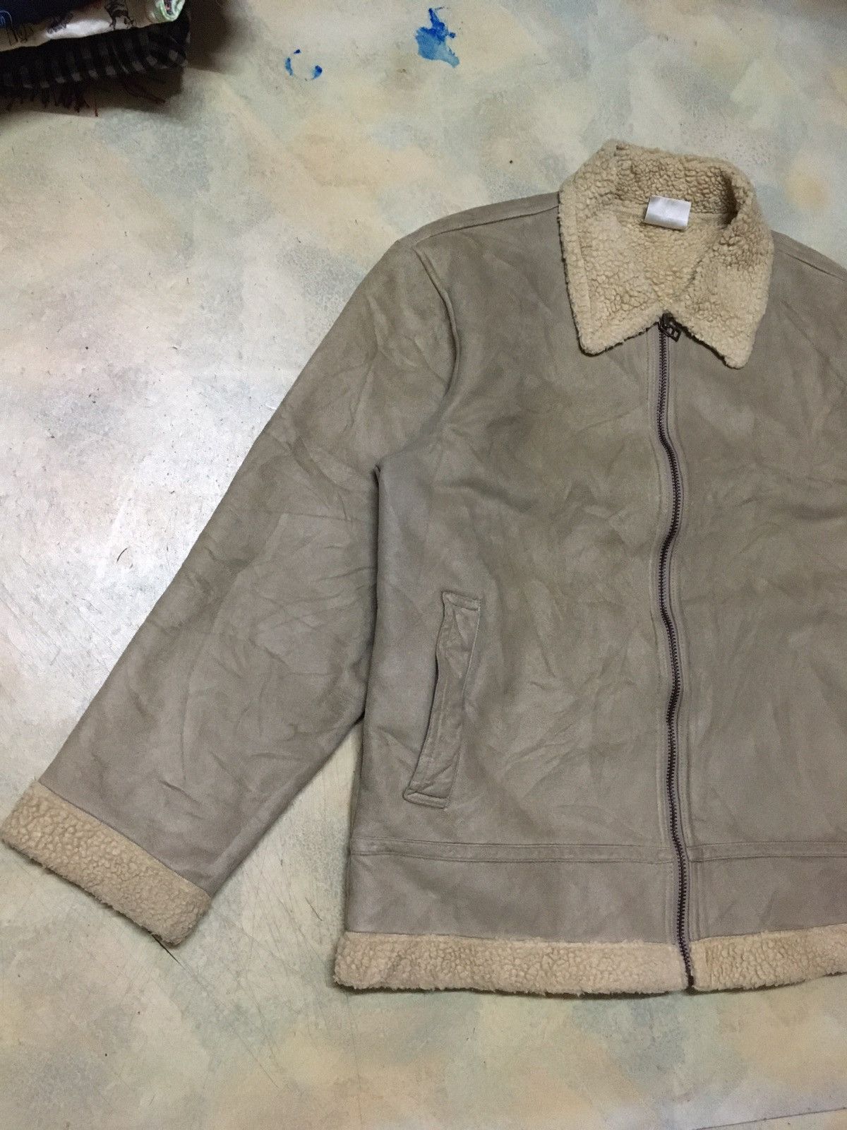 Japanese Brand Adamson Homme Sherpa Jacket Size US L / EU 52-54 / 3 - 2 Thumbnail