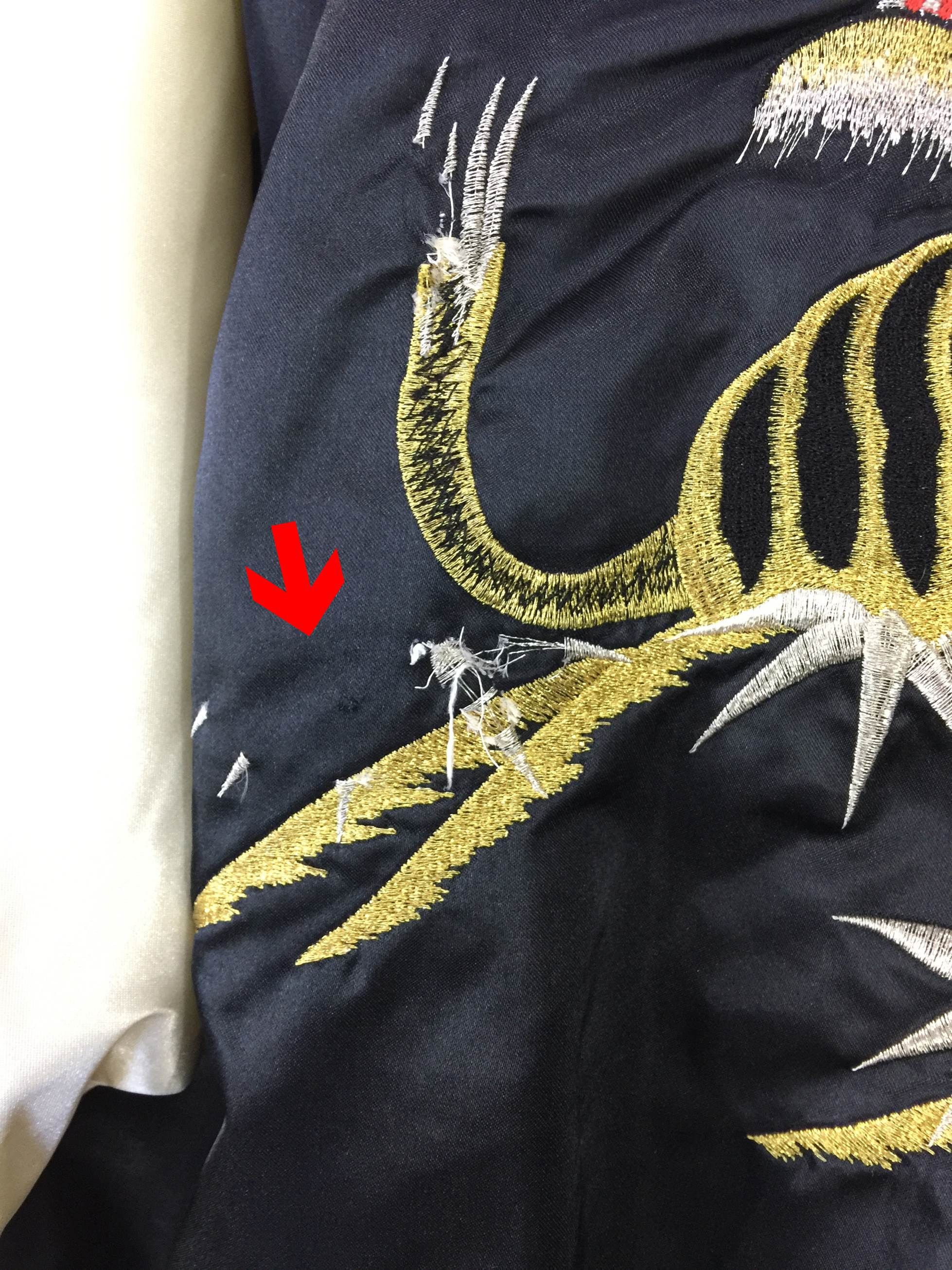 Japanese Brand × Vintage tiger embroidered vintage sukajan jacket Size US L / EU 52-54 / 3 - 6 Thumbnail