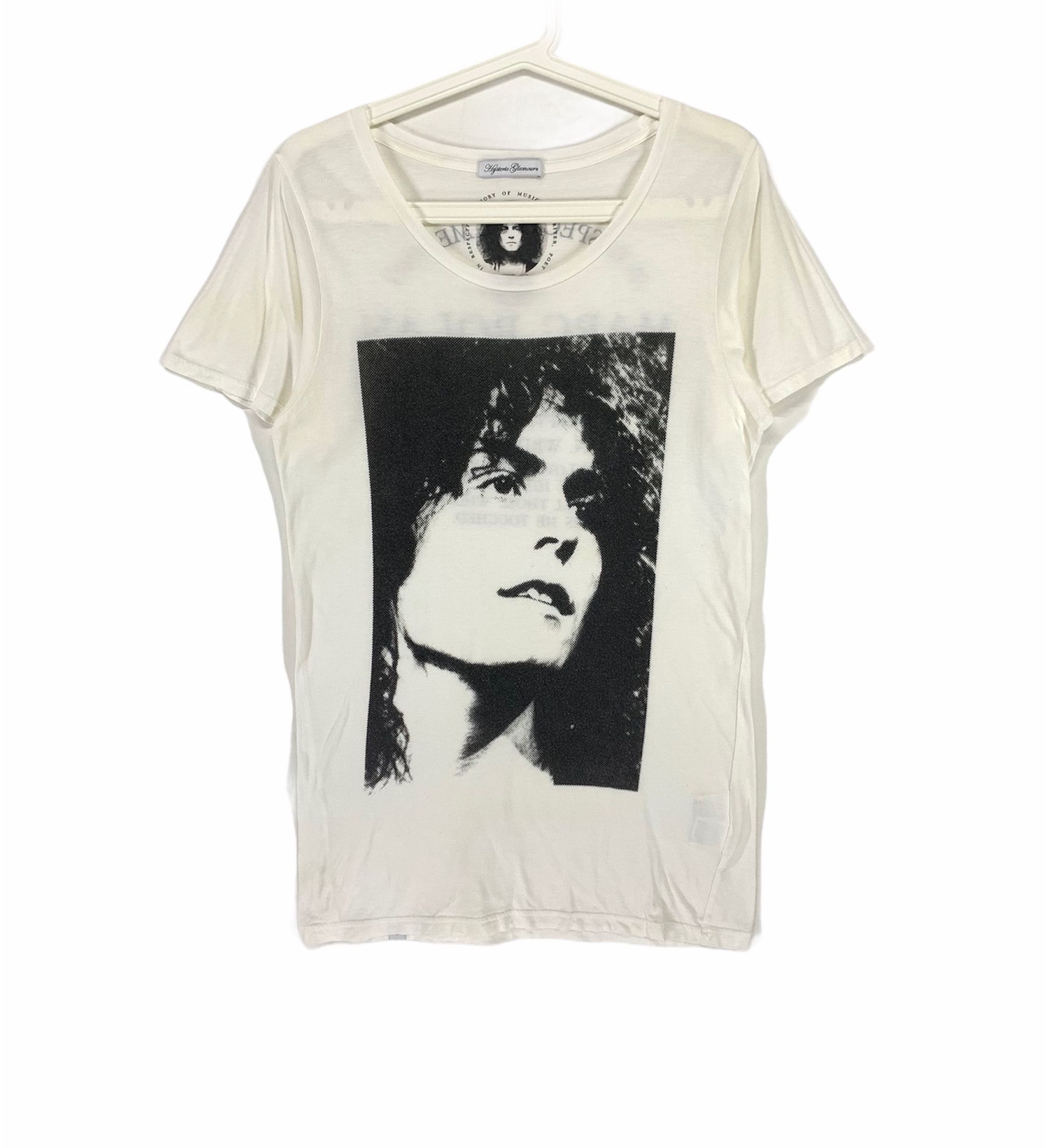 Hysteric Glamour × Japanese Brand Hysteric glamour in respectful memory of marc bolan shirt Size US S / EU 44-46 / 1 - 1 Thumbnail