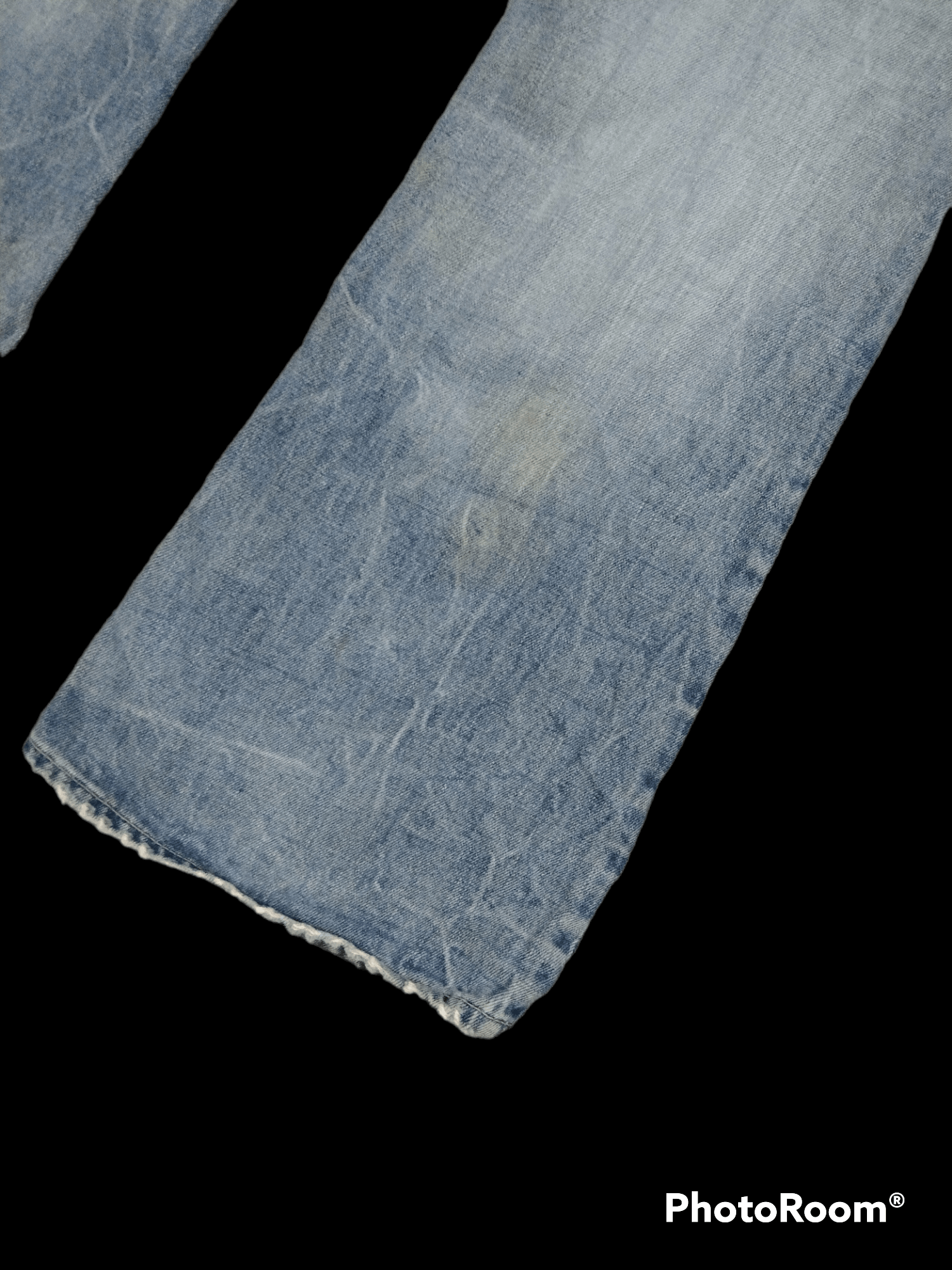 Other FLARE🔥SICK RIPED VAROS DENIM PANTS Size US 30 / EU 46 - 6 Thumbnail