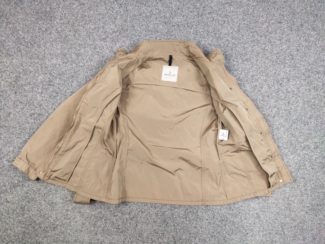 Moncler Moncler Malco Rosso Beige Belt Jacket Womens Size S / US 4 / IT 40 - 16 Thumbnail