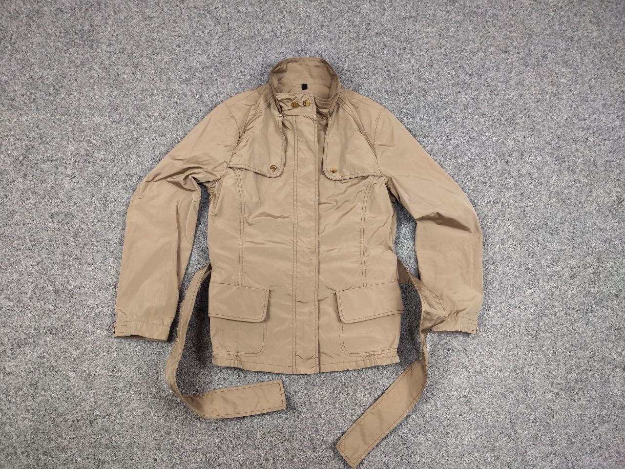 Moncler Moncler Malco Rosso Beige Belt Jacket Womens Size S / US 4 / IT 40 - 13 Thumbnail