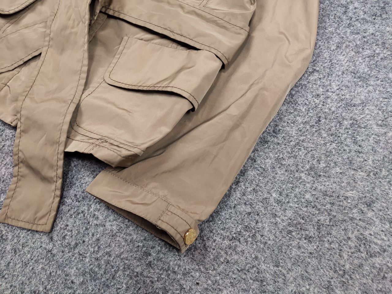 Moncler Moncler Malco Rosso Beige Belt Jacket Womens Size S / US 4 / IT 40 - 5 Thumbnail