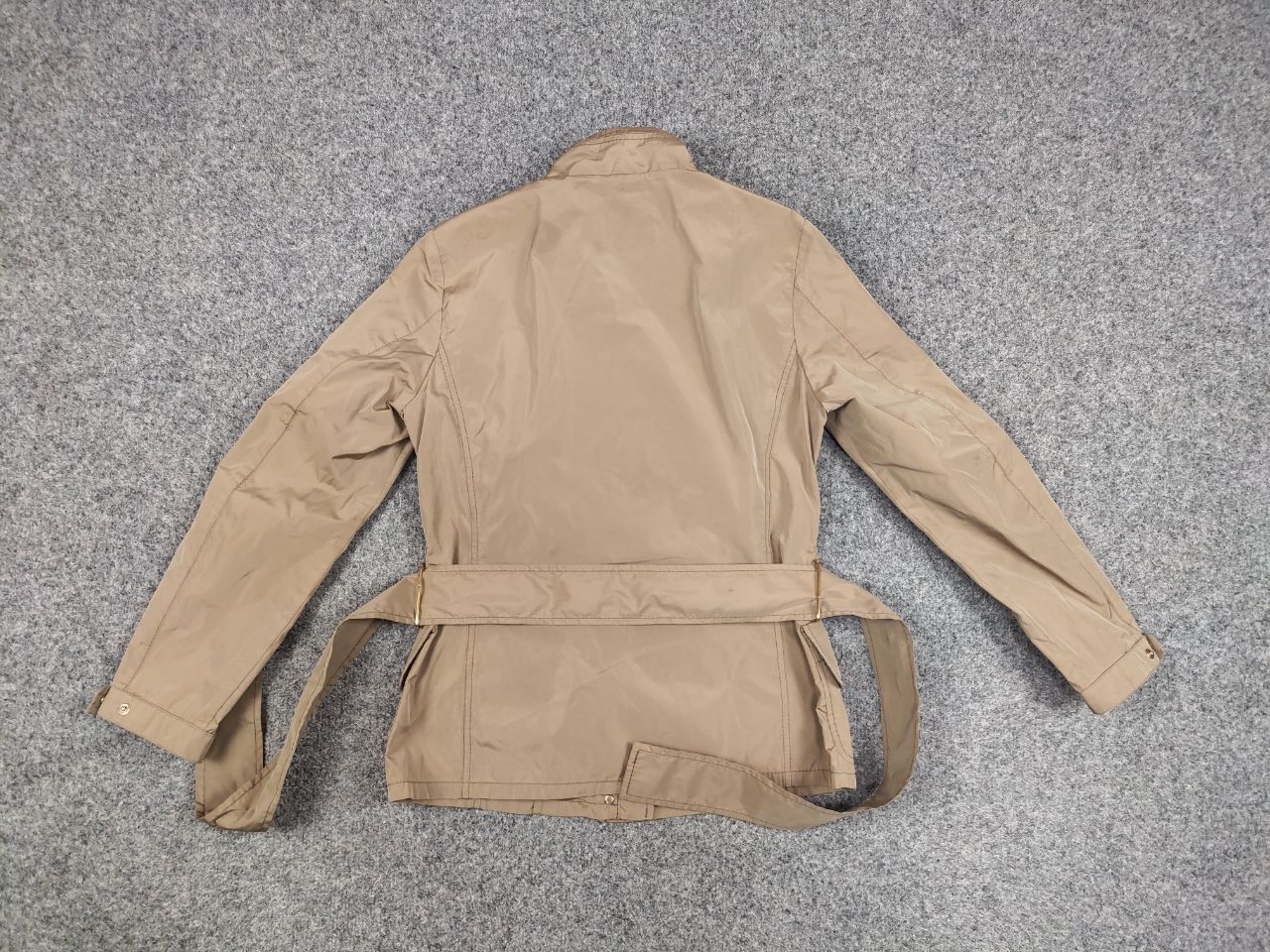 Moncler Moncler Malco Rosso Beige Belt Jacket Womens Size S / US 4 / IT 40 - 15 Thumbnail