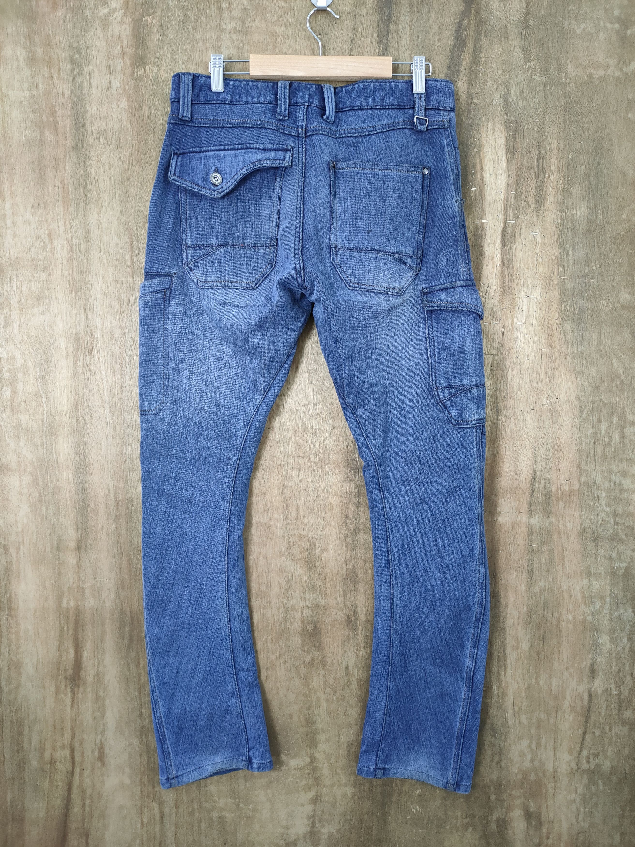 Designer × Japanese Brand JAPANESE BRAND STRECHT CARGO PANTS /TACTICAL PANTS Size US 32 / EU 48 - 2 Thumbnail