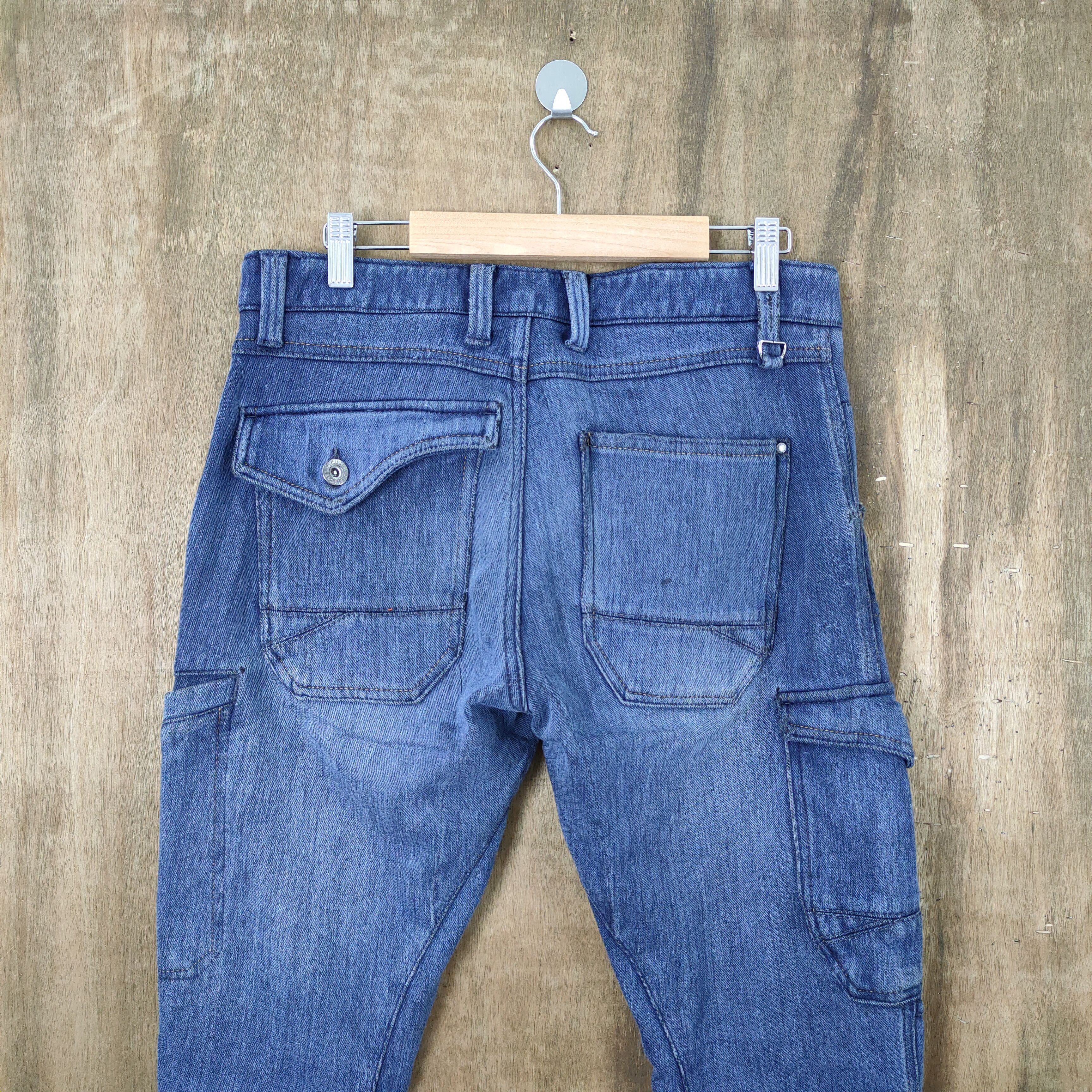 Designer × Japanese Brand JAPANESE BRAND STRECHT CARGO PANTS /TACTICAL PANTS Size US 32 / EU 48 - 11 Thumbnail