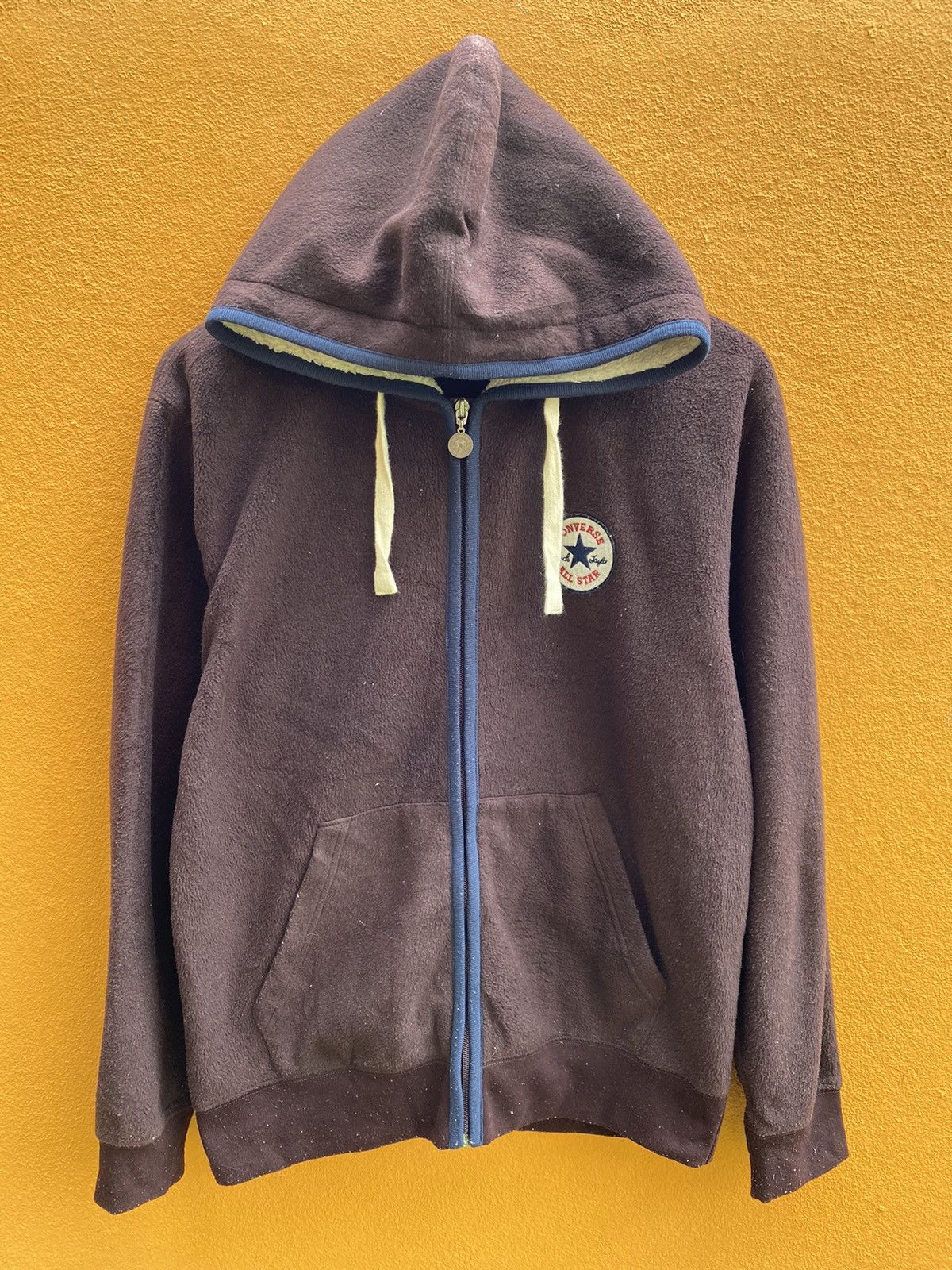 Converse Fullzipper Jacket Fleece Converse Nice Design Size US L / EU 52-54 / 3 - 1 Thumbnail