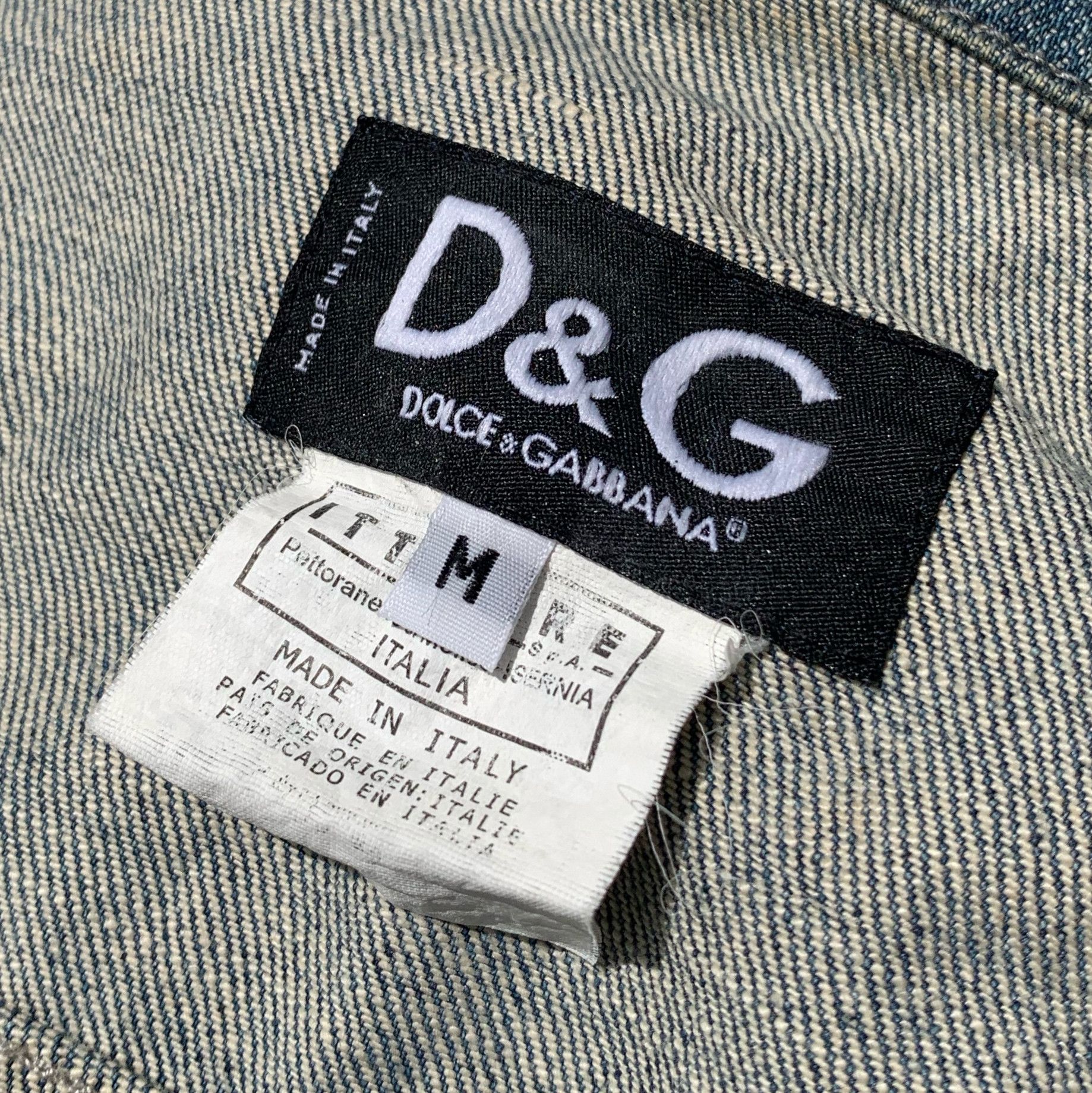 Dolce & Gabbana Dolce & Gabbana patchwork denim jacket Size US M / EU 48-50 / 2 - 4 Thumbnail