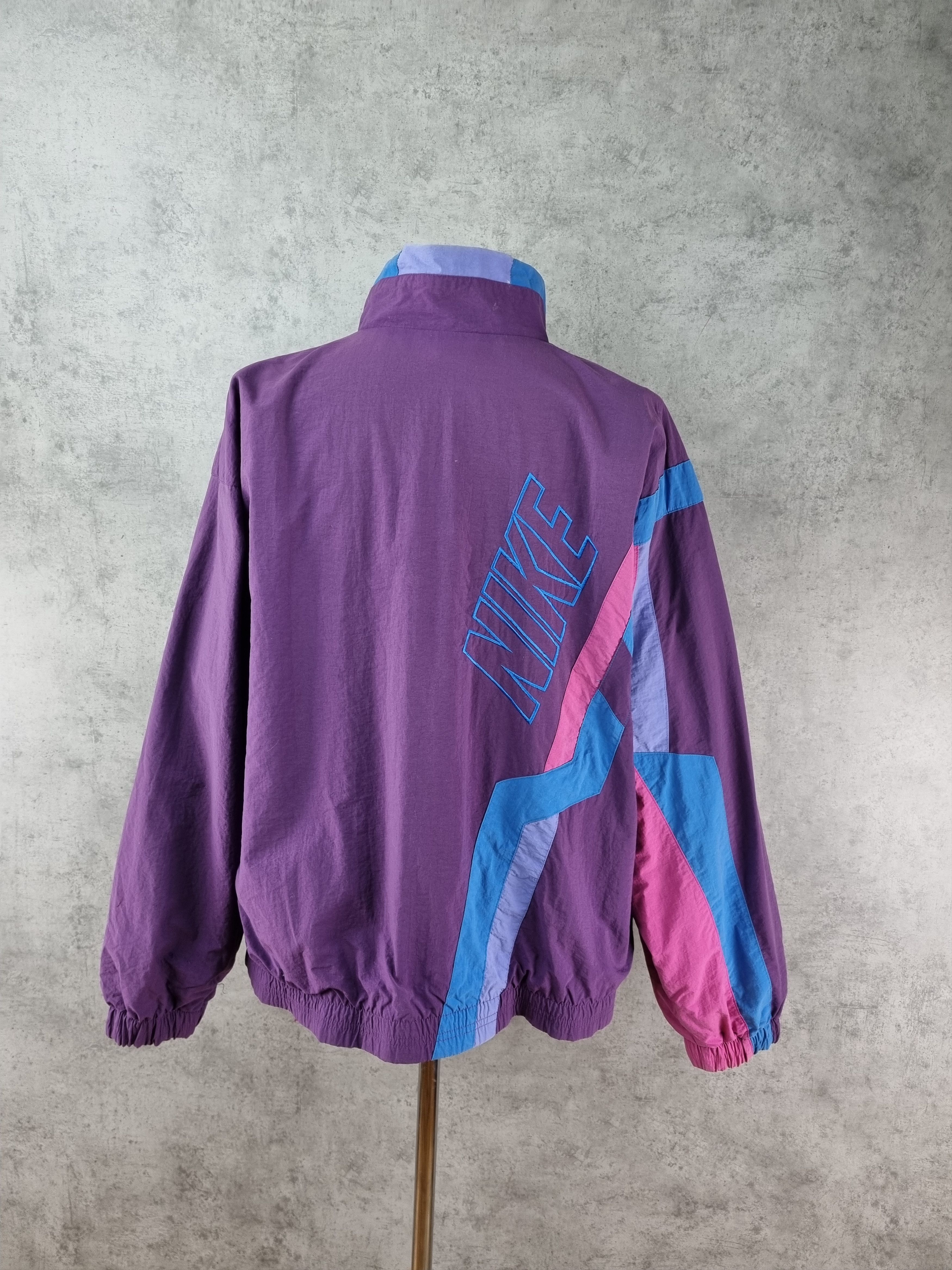 Nike × Vintage Rare NIKE 1992 Zip Up Track top Windstoper Big Logo Size US L / EU 52-54 / 3 - 21 Thumbnail