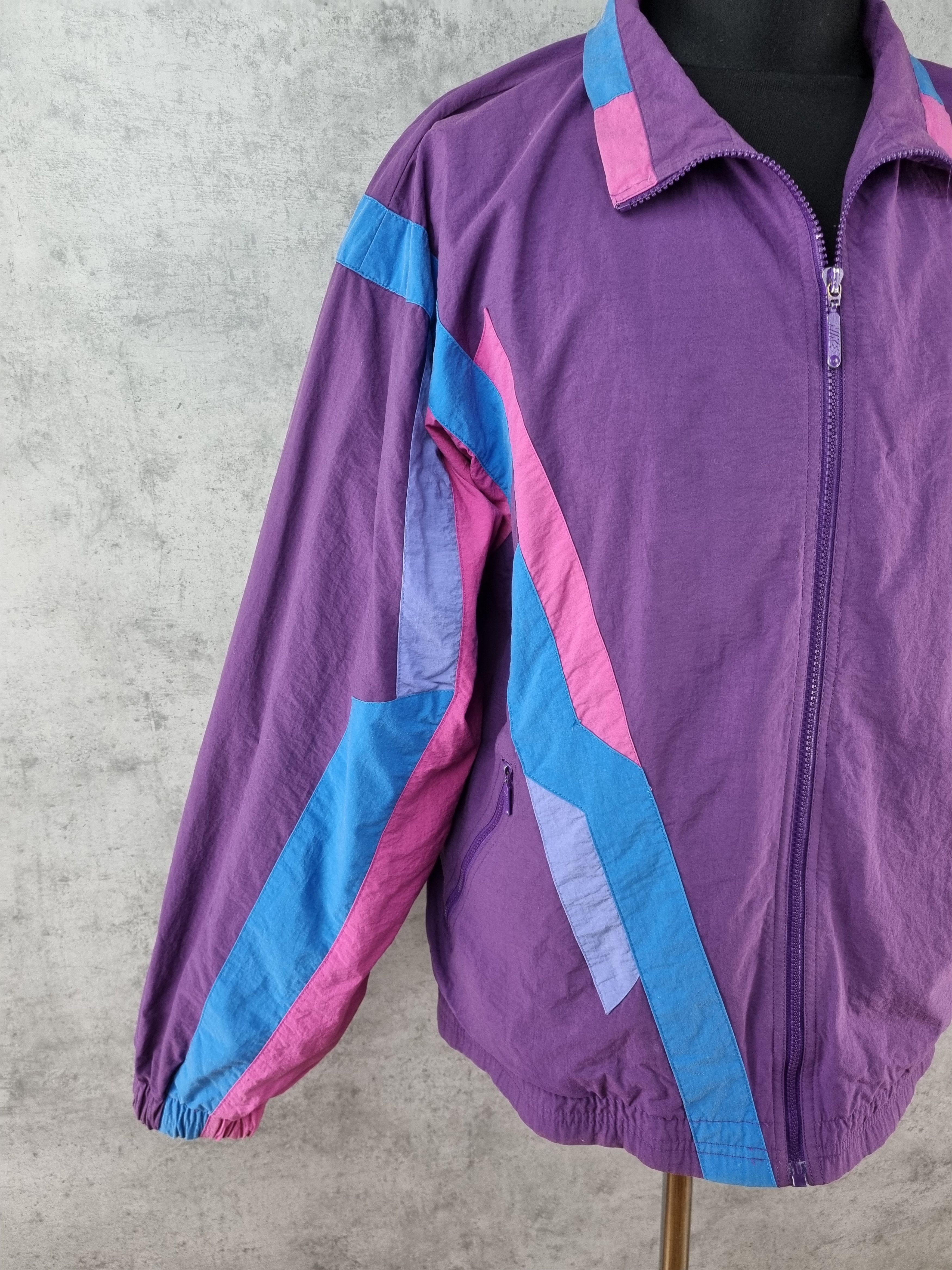 Nike × Vintage Rare NIKE 1992 Zip Up Track top Windstoper Big Logo Size US L / EU 52-54 / 3 - 7 Thumbnail