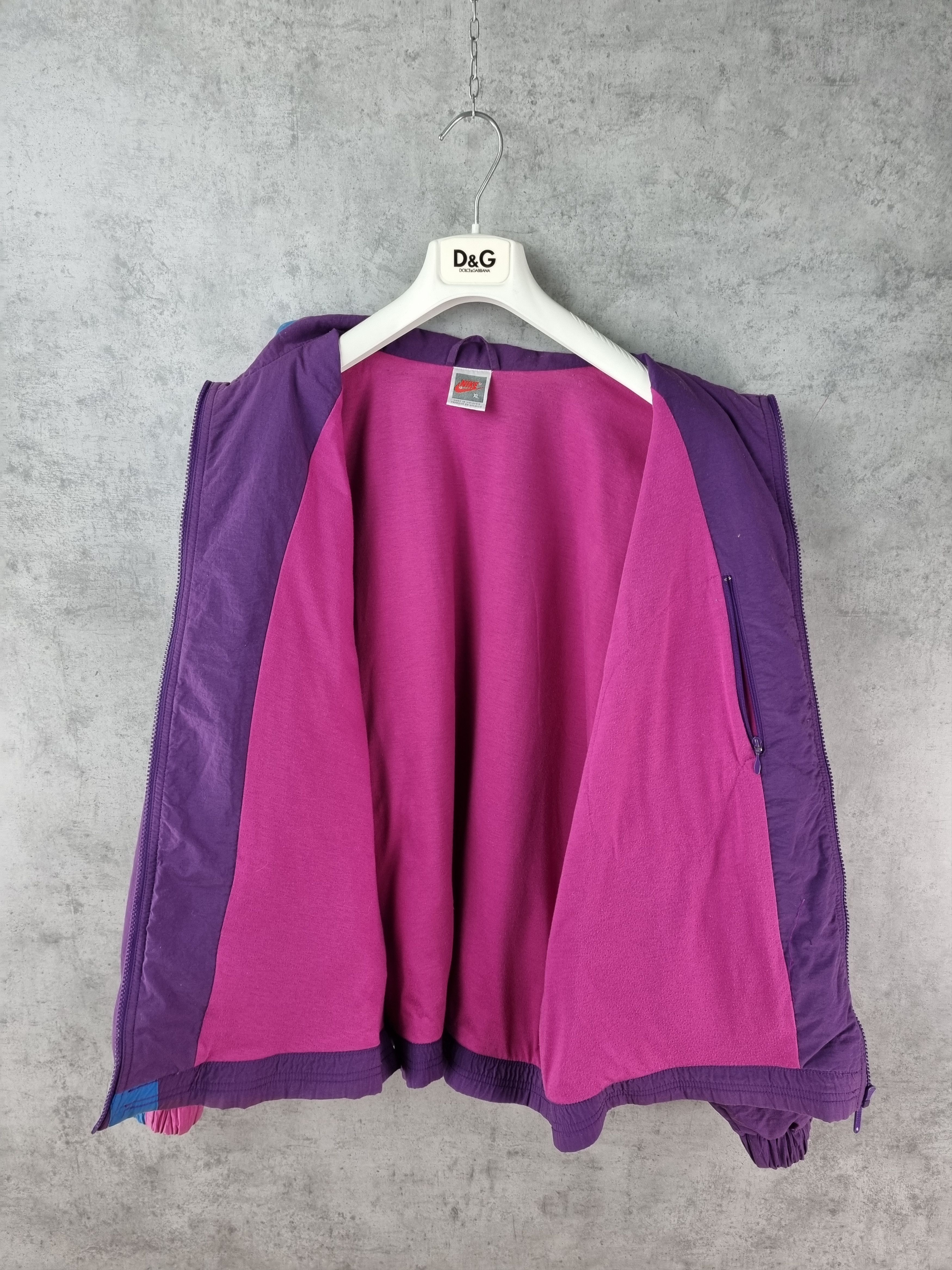 Nike × Vintage Rare NIKE 1992 Zip Up Track top Windstoper Big Logo Size US L / EU 52-54 / 3 - 9 Thumbnail