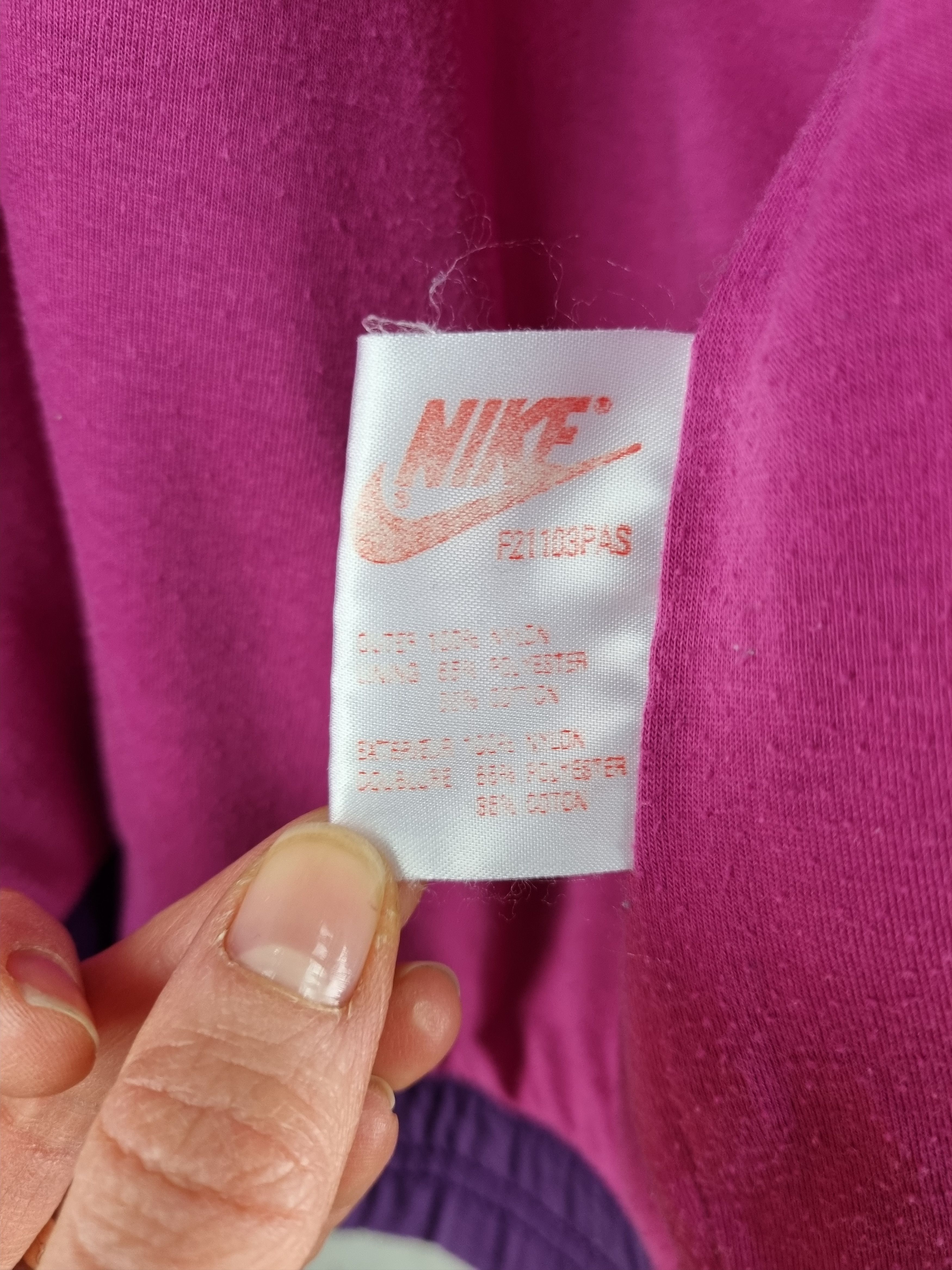 Nike × Vintage Rare NIKE 1992 Zip Up Track top Windstoper Big Logo Size US L / EU 52-54 / 3 - 11 Thumbnail