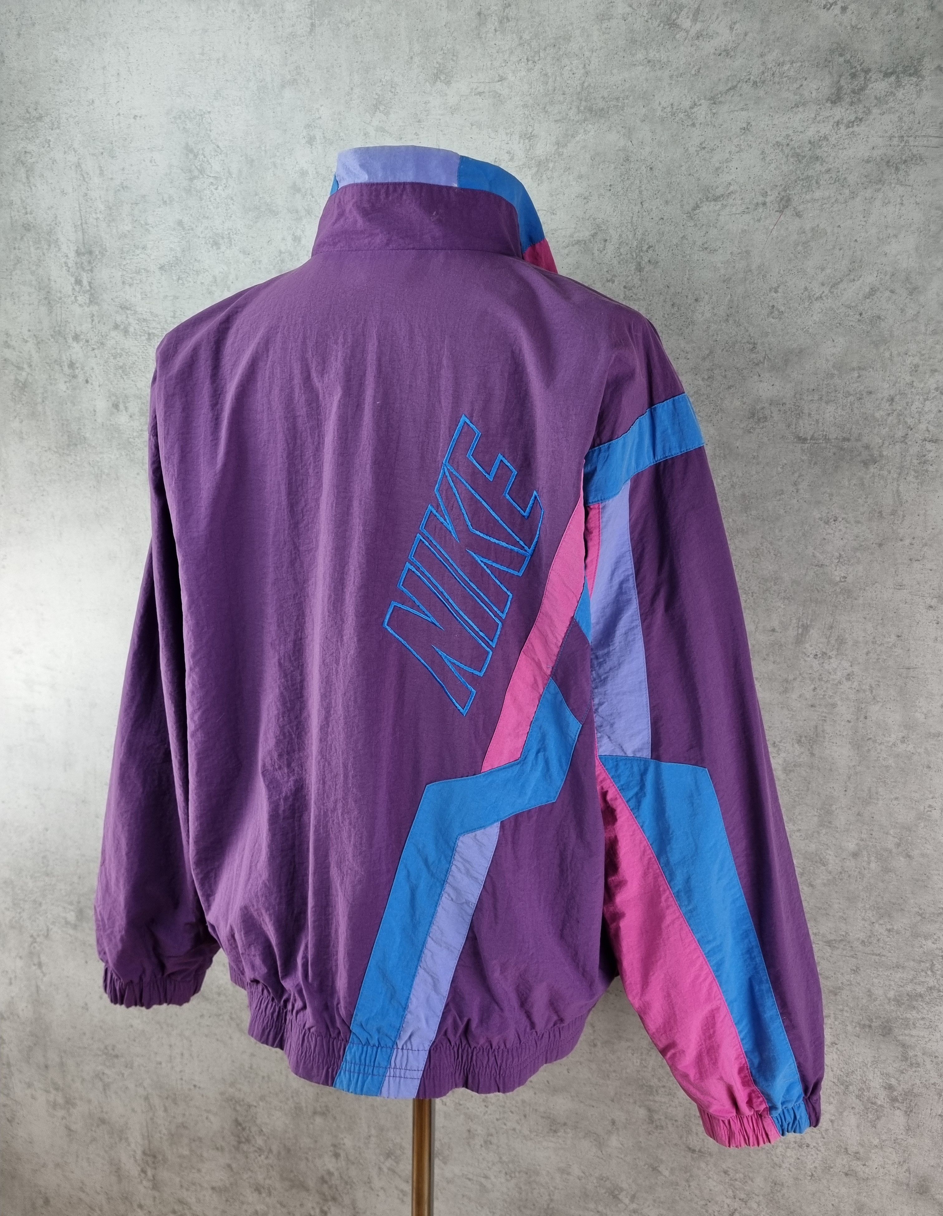 Nike × Vintage Rare NIKE 1992 Zip Up Track top Windstoper Big Logo Size US L / EU 52-54 / 3 - 4 Thumbnail