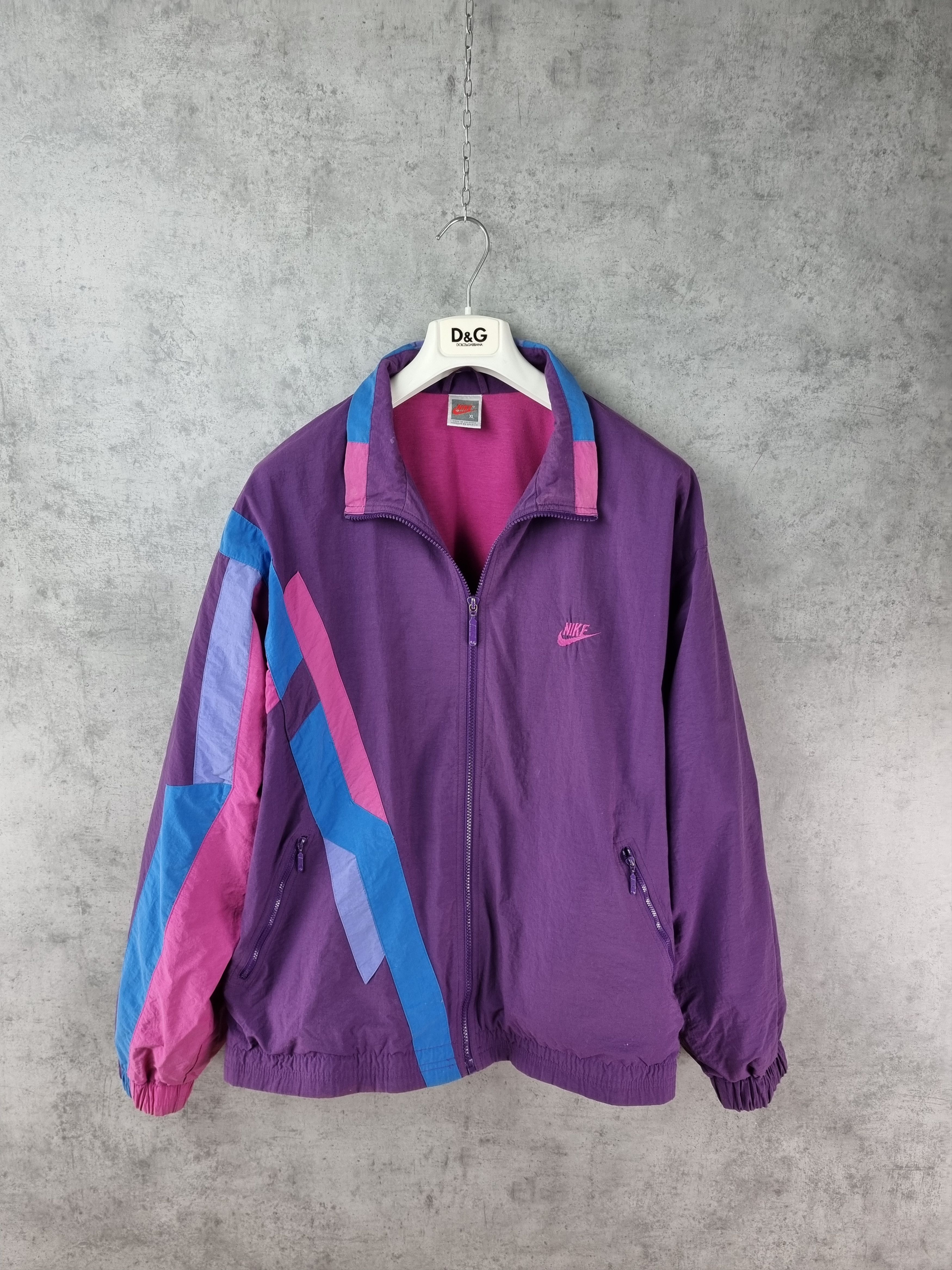 Nike × Vintage Rare NIKE 1992 Zip Up Track top Windstoper Big Logo Size US L / EU 52-54 / 3 - 2 Thumbnail