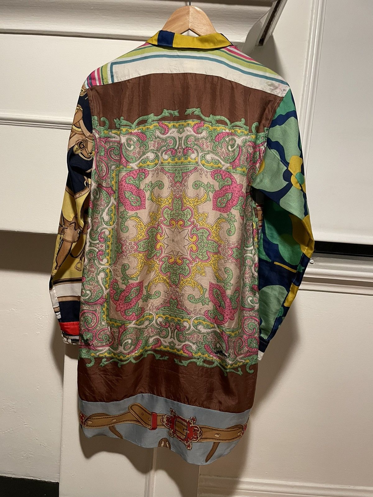Comme des Garcons AW2011 “Decadence” Reconstructed Silk Shirt Size US S / EU 44-46 / 1 - 2 Thumbnail
