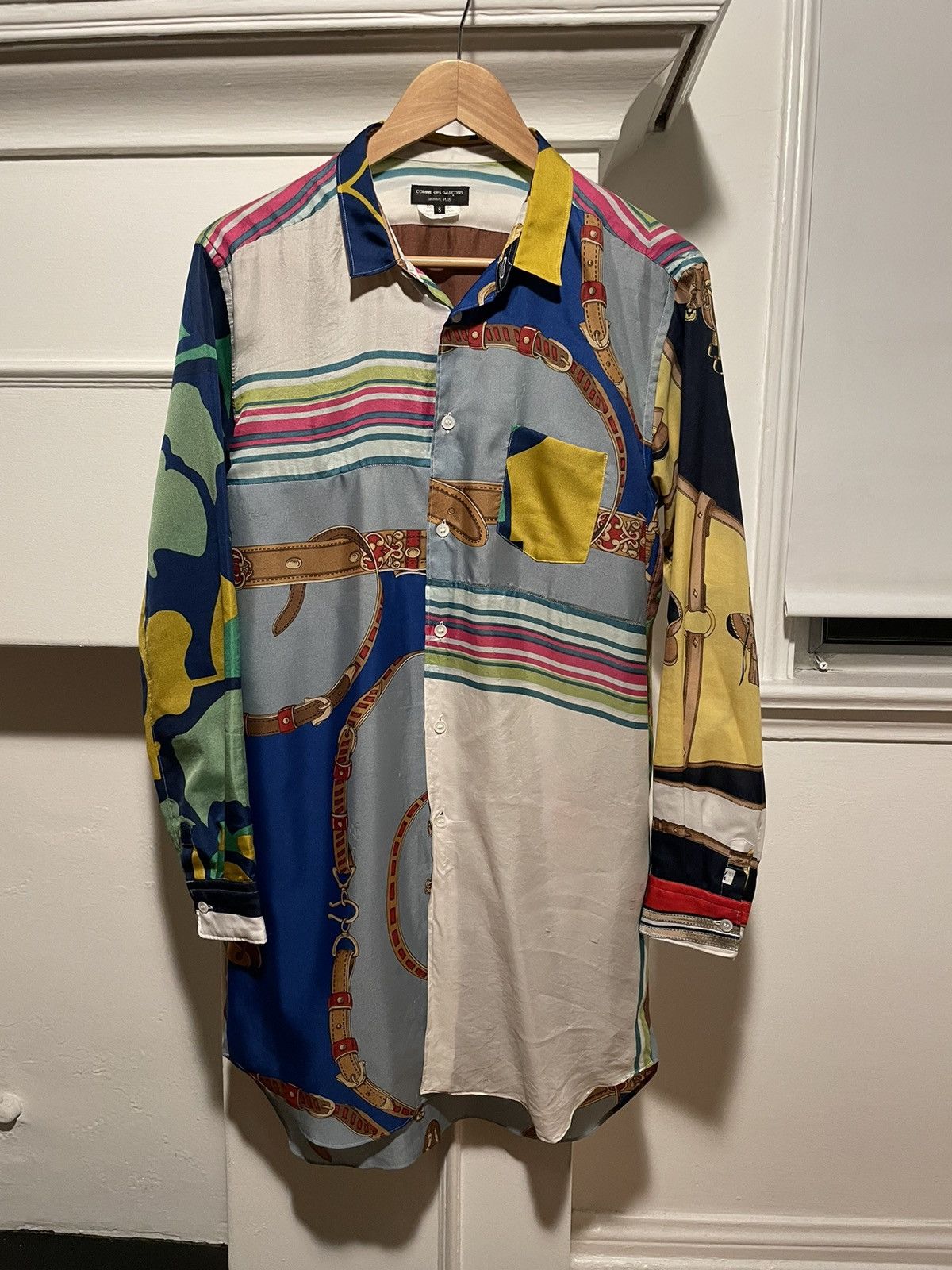 Comme des Garcons AW2011 “Decadence” Reconstructed Silk Shirt Size US S / EU 44-46 / 1 - 1 Thumbnail