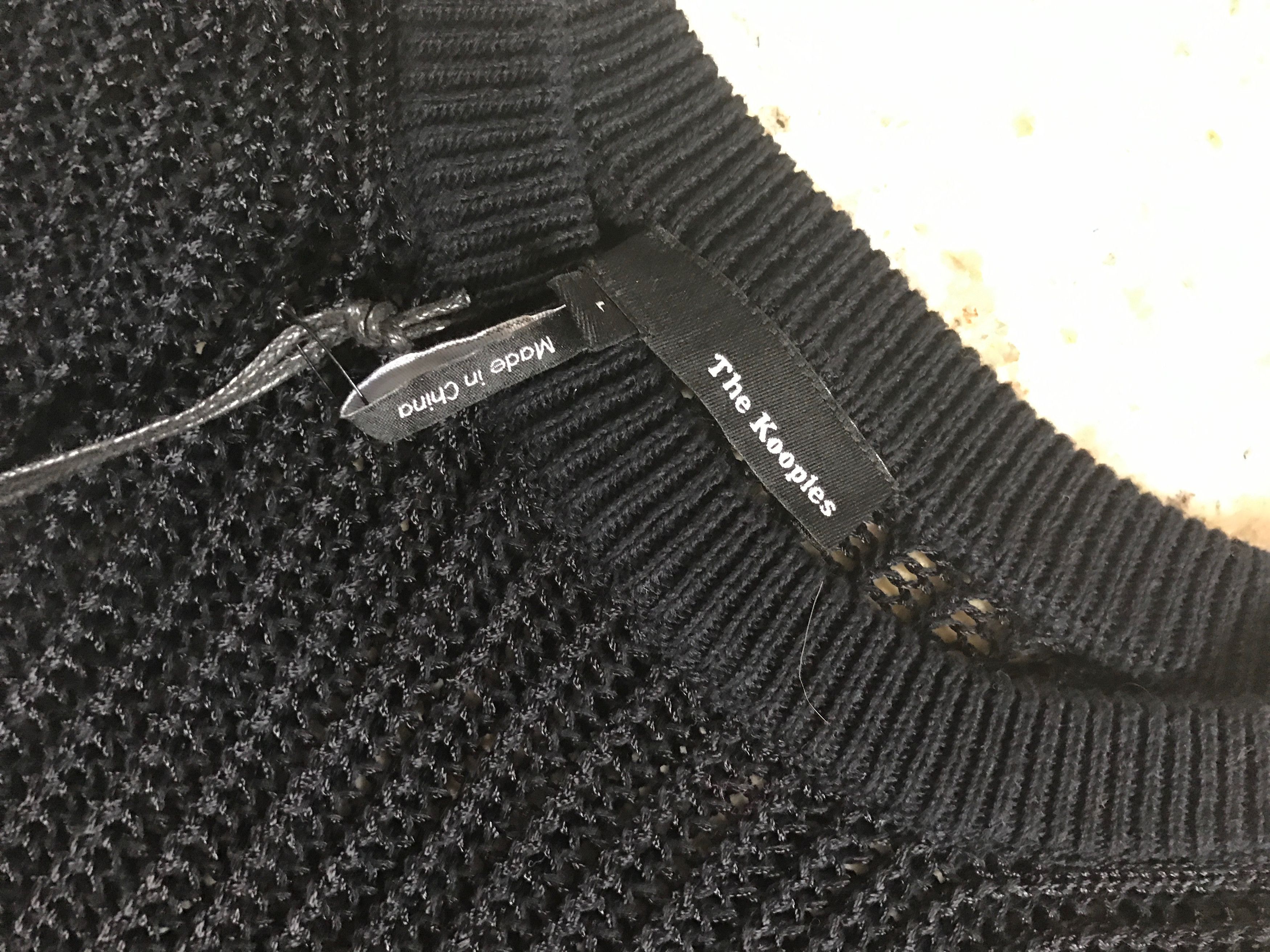 The Kooples Open Stitch Navy Size US L / EU 52-54 / 3 - 15 Thumbnail