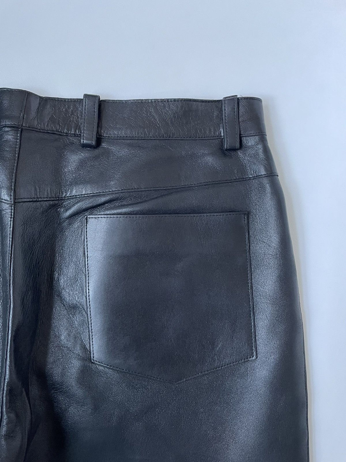 2000s PRADA LEATHER PANTS