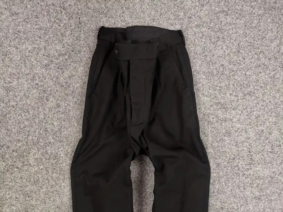 Mr P. Mr P. Porter Designer Black cropped mens Cotton Pants Size US 36 / EU 52 - 3 Thumbnail