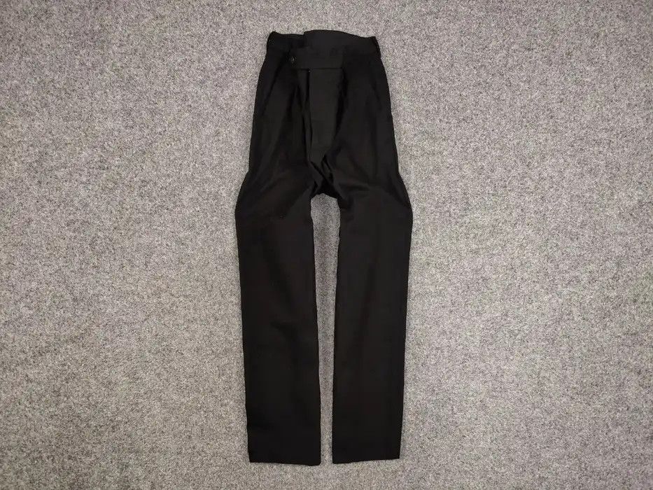 Mr P. Mr P. Porter Designer Black cropped mens Cotton Pants Size US 36 / EU 52 - 1 Thumbnail