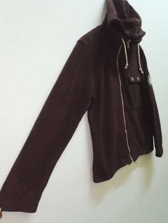 Japanese Brand 🔥Rare🔥 Harlem Store Fleece Sweater Full zipper (c28) Size US M / EU 48-50 / 2 - 3 Thumbnail