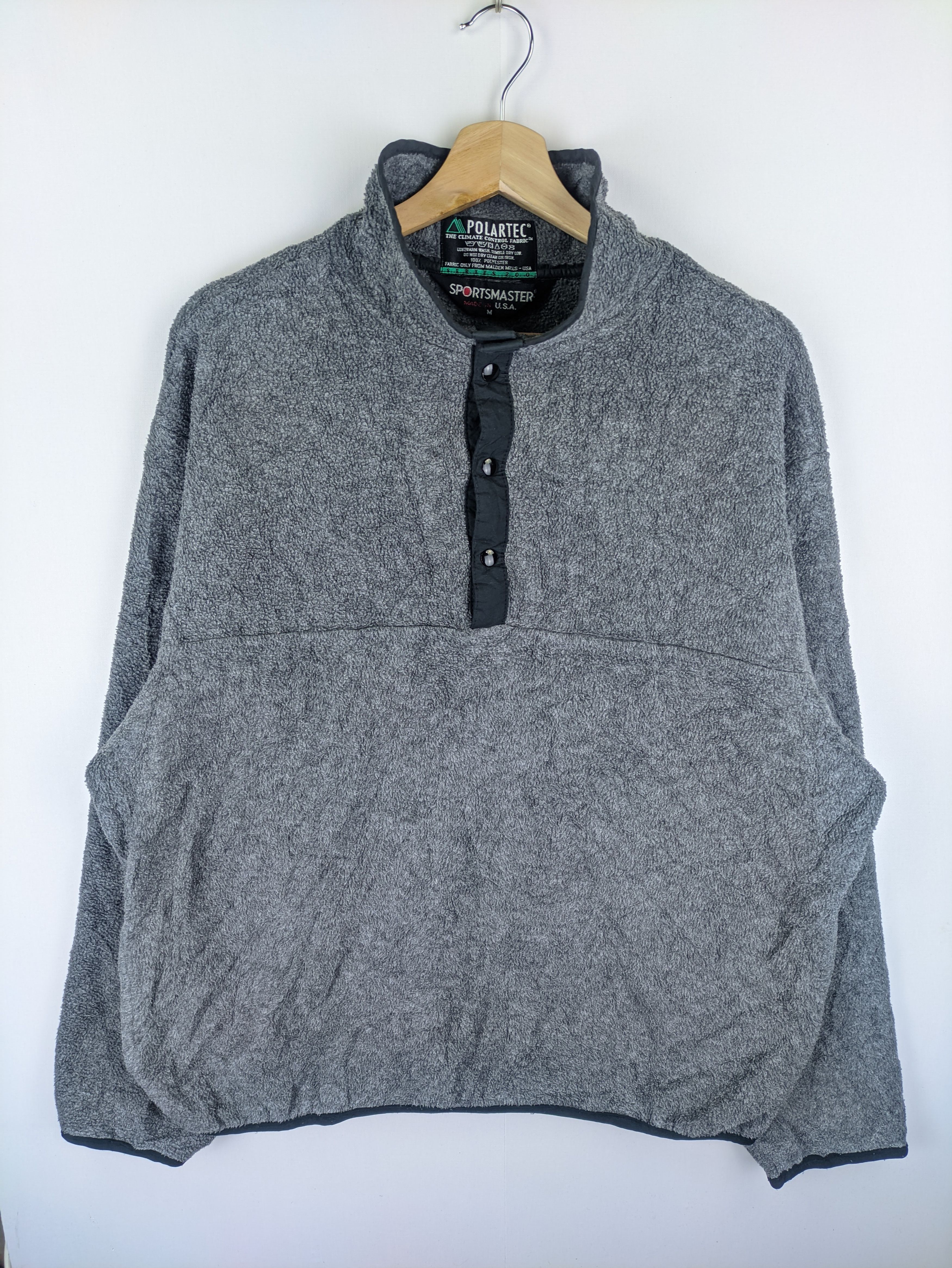 Polartec × Vintage Steals🔥Vintage Fleece Sweater Snap Button by Polartec Size US M / EU 48-50 / 2 - 1 Thumbnail