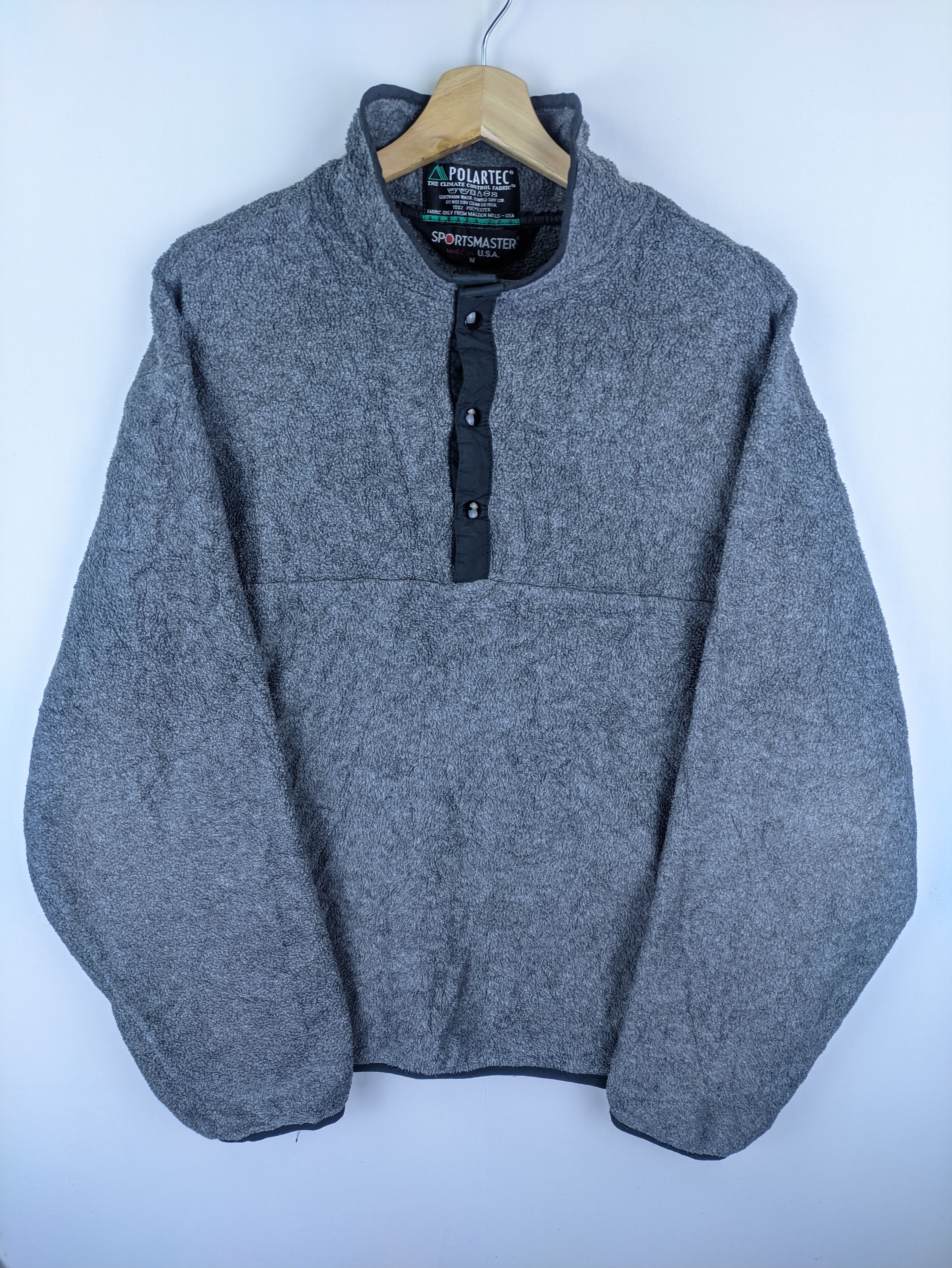Polartec × Vintage Steals🔥Vintage Fleece Sweater Snap Button by Polartec Size US M / EU 48-50 / 2 - 6 Thumbnail