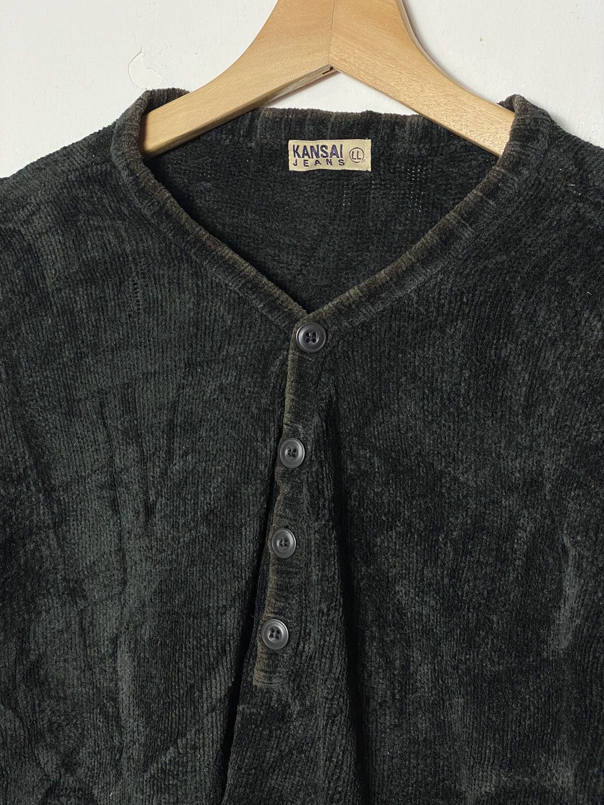 Japanese Brand Vintage Kansai Yamamoto Knit Wear Crewneck Size US XL / EU 56 / 4 - 2 Thumbnail
