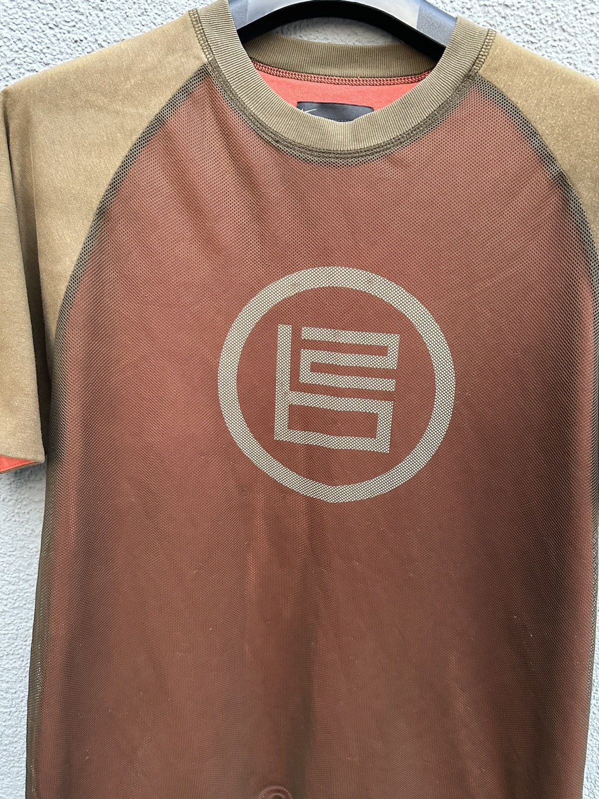 Nike Y2K NIKE Logo Double Sided T-Shirt Size US L / EU 52-54 / 3 - 5 Thumbnail