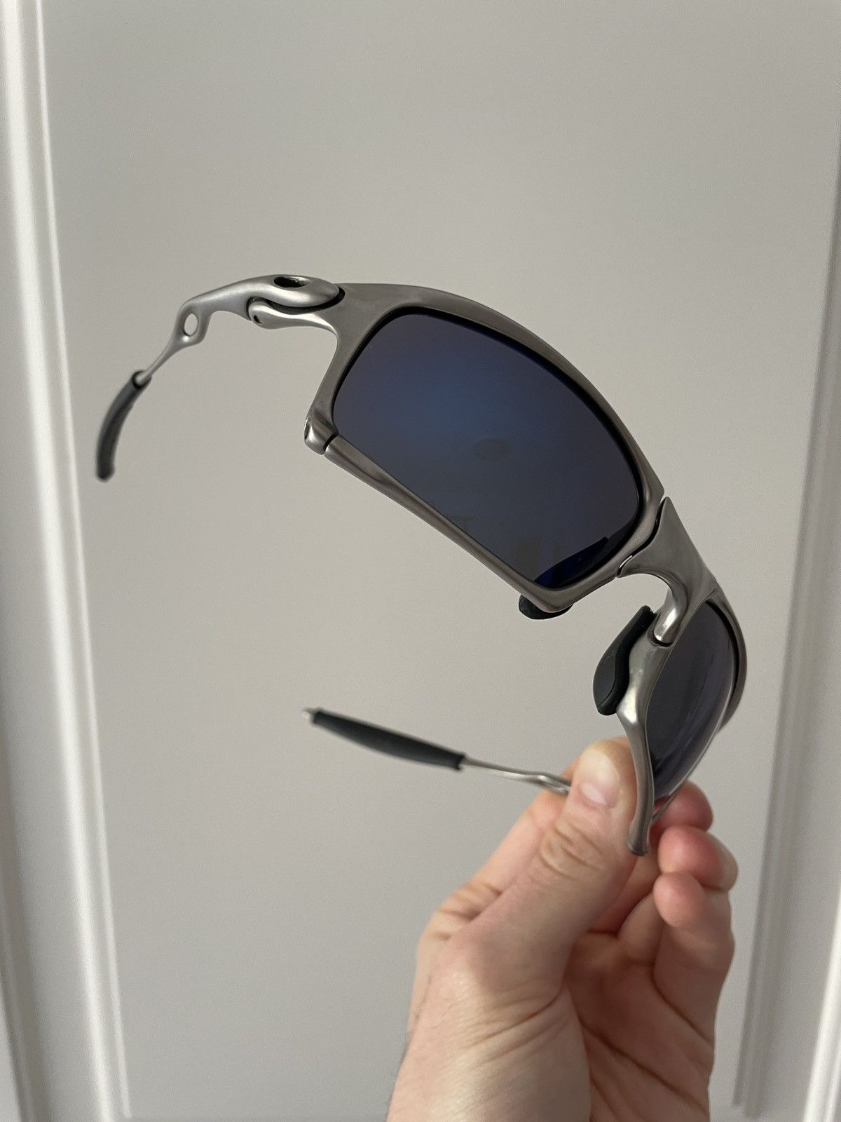 Oakley X-Squared Plasma / Ice Iridium Xmetal Sunglasses