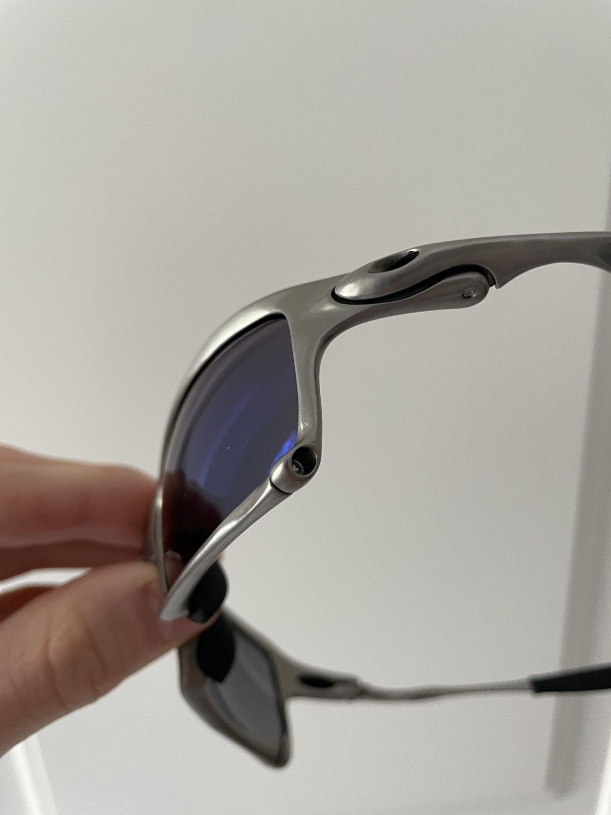 Oakley X-Squared Plasma / Ice Iridium Xmetal Sunglasses