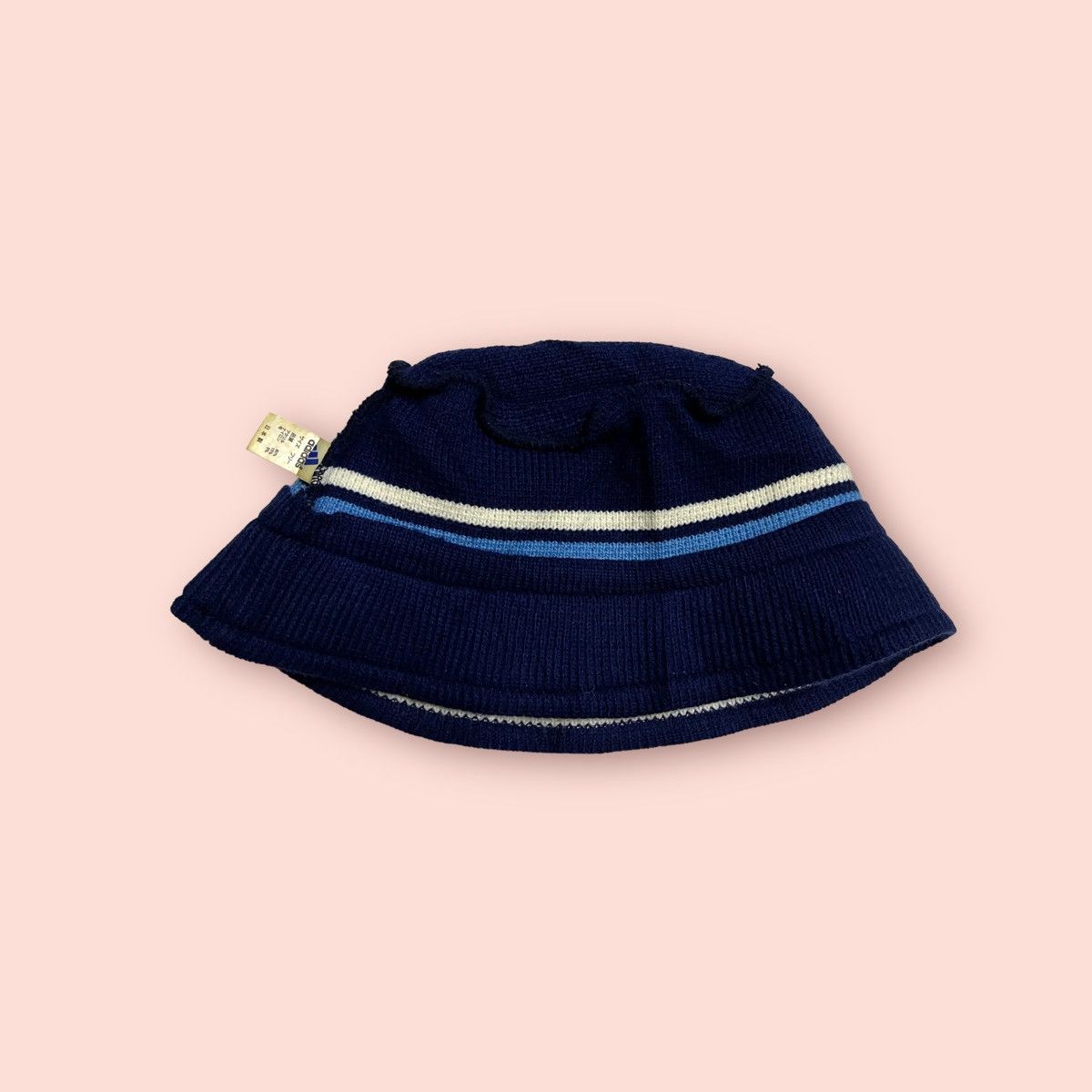 Adidas × Japanese Brand × Vintage VINTAGE ADIDAS JAPAN KNITTED BUCKET HAT Size ONE SIZE - 13 Thumbnail