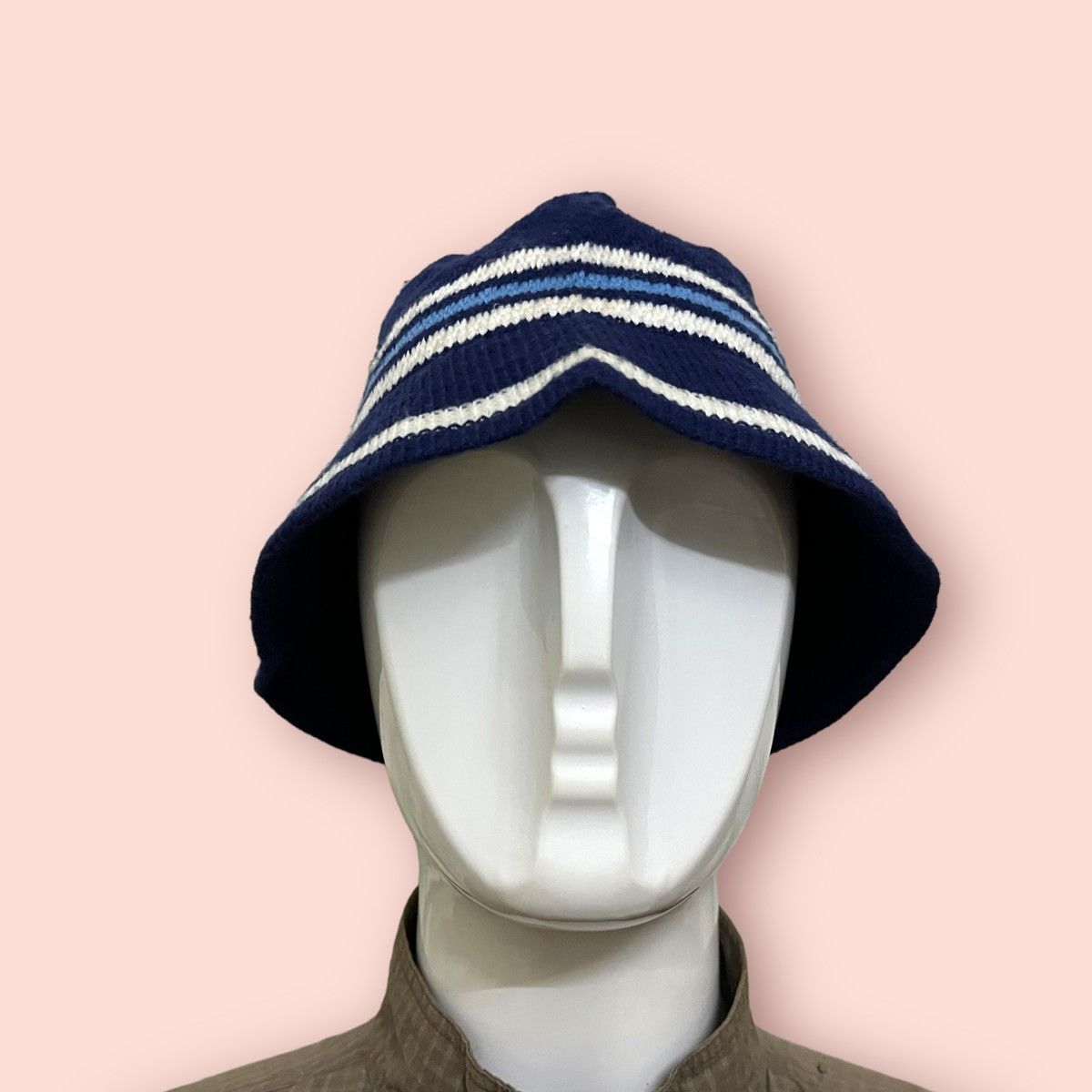 Adidas × Japanese Brand × Vintage VINTAGE ADIDAS JAPAN KNITTED BUCKET HAT Size ONE SIZE - 5 Thumbnail