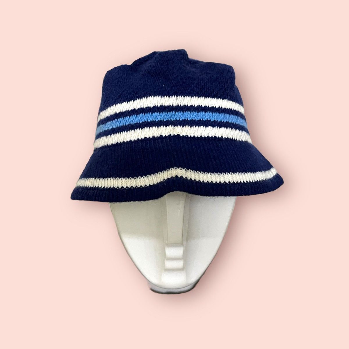Adidas × Japanese Brand × Vintage VINTAGE ADIDAS JAPAN KNITTED BUCKET HAT Size ONE SIZE - 11 Thumbnail