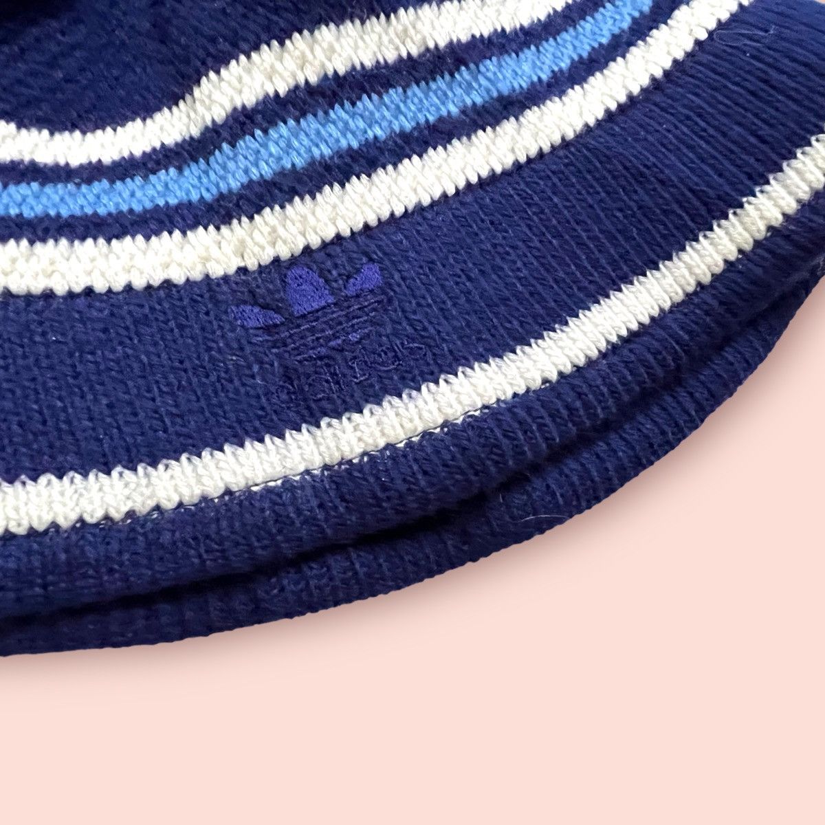 Adidas × Japanese Brand × Vintage VINTAGE ADIDAS JAPAN KNITTED BUCKET HAT Size ONE SIZE - 2 Thumbnail