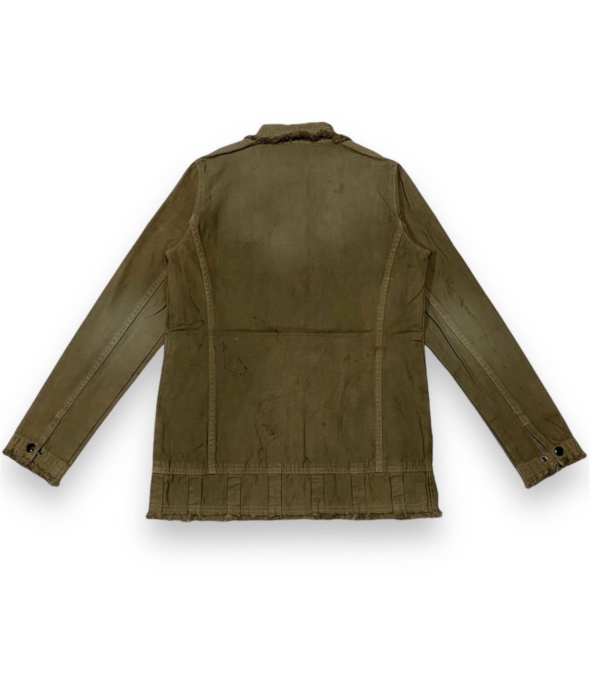 Designer × Japanese Brand Quadro Distressed Jacket Size US XXS / EU 40 - 2 Thumbnail