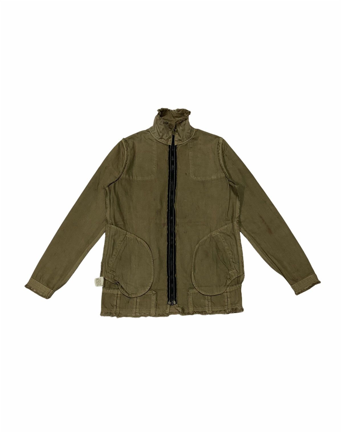 Designer × Japanese Brand Quadro Distressed Jacket Size US XXS / EU 40 - 7 Thumbnail
