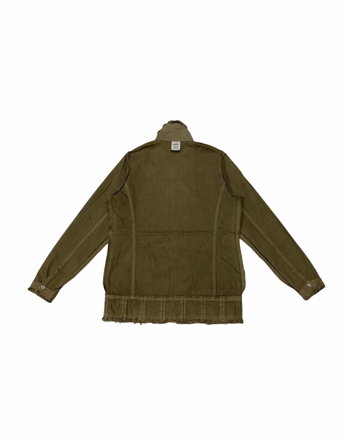 Designer × Japanese Brand Quadro Distressed Jacket Size US XXS / EU 40 - 8 Thumbnail