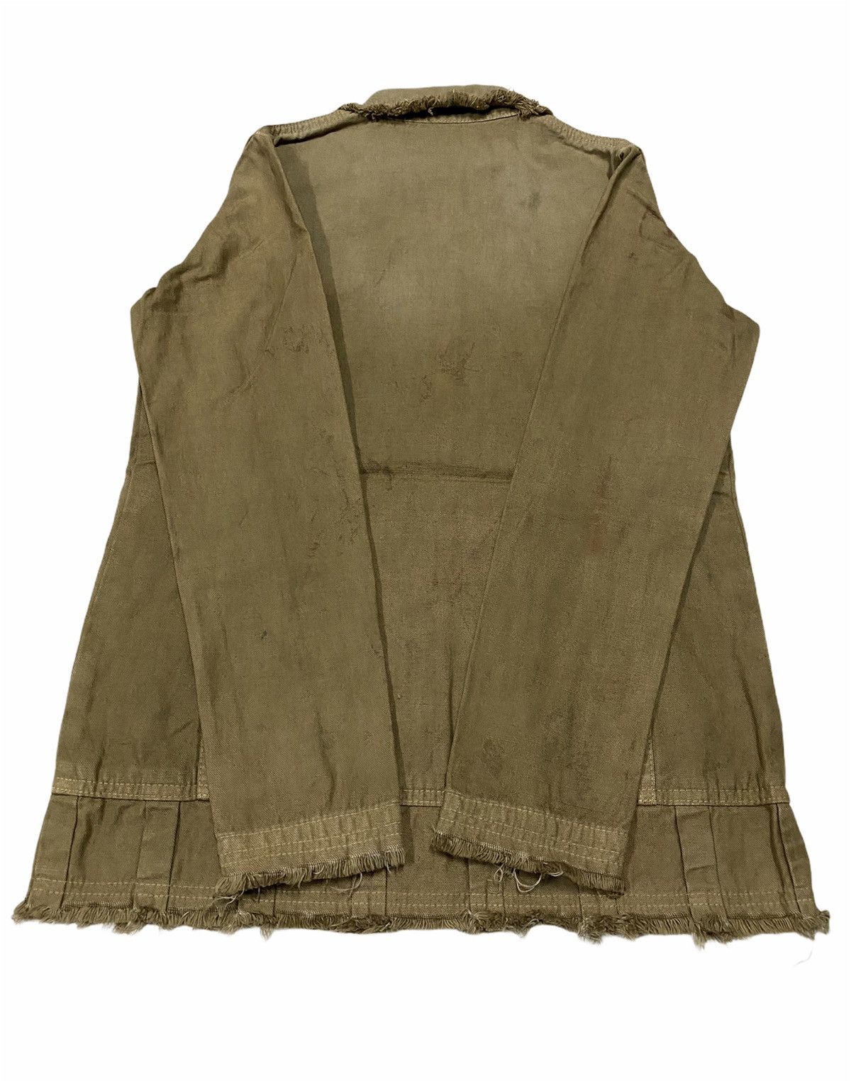 Designer × Japanese Brand Quadro Distressed Jacket Size US XXS / EU 40 - 6 Thumbnail