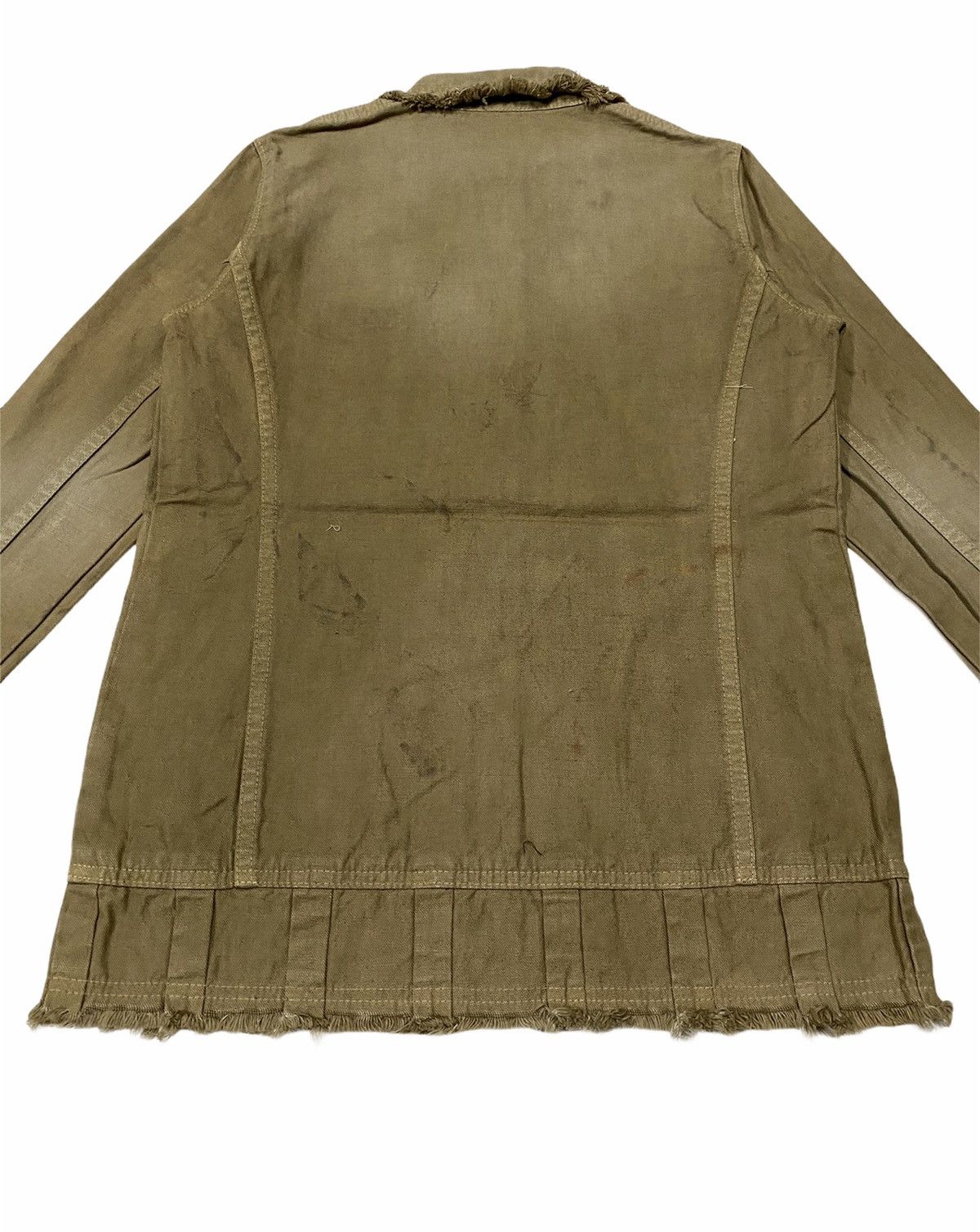 Designer × Japanese Brand Quadro Distressed Jacket Size US XXS / EU 40 - 4 Thumbnail