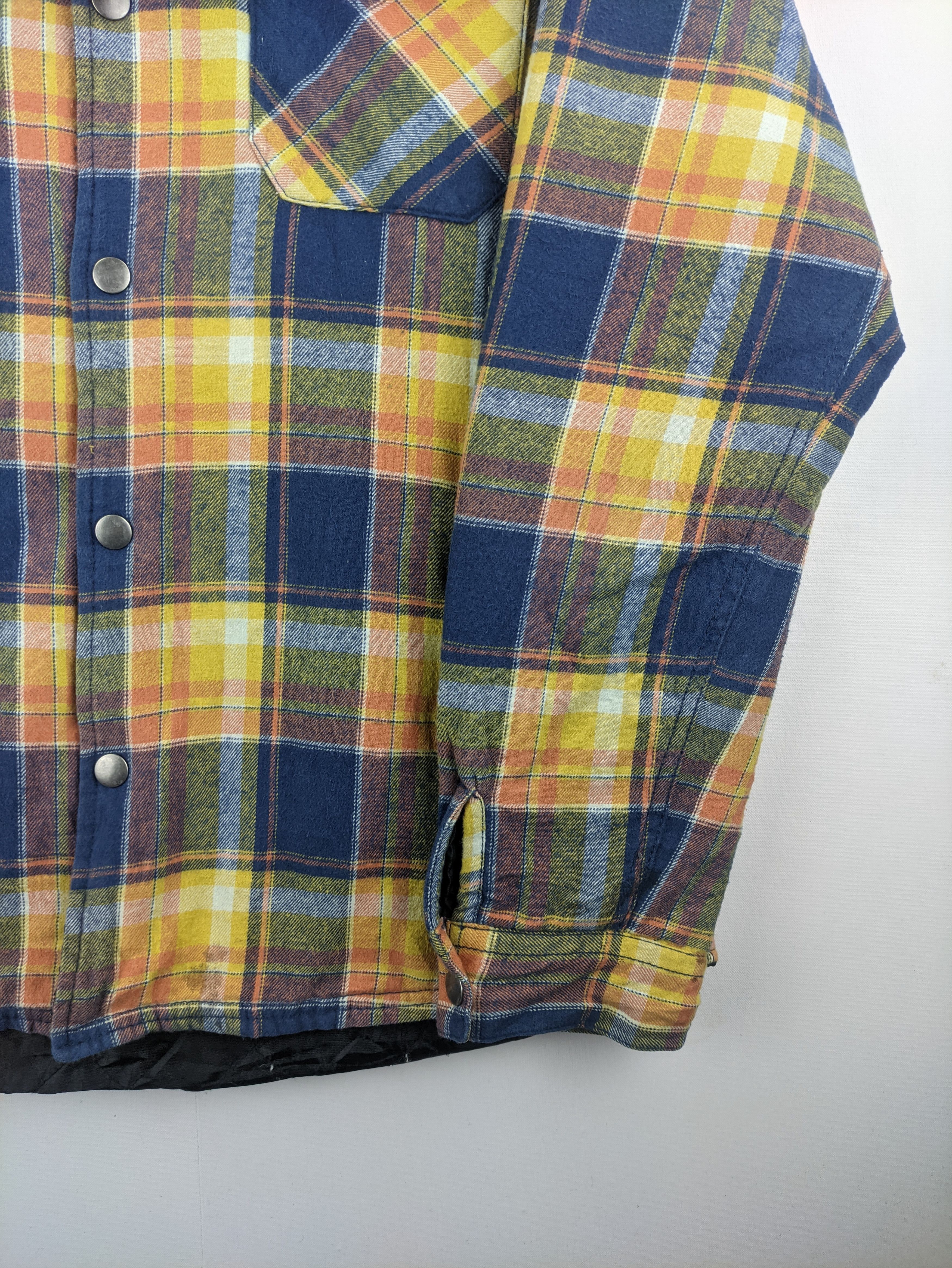 Flannel × Vintage Steals🔥Flannel Jacket Plaid by Smith's American Size US M / EU 48-50 / 2 - 7 Thumbnail