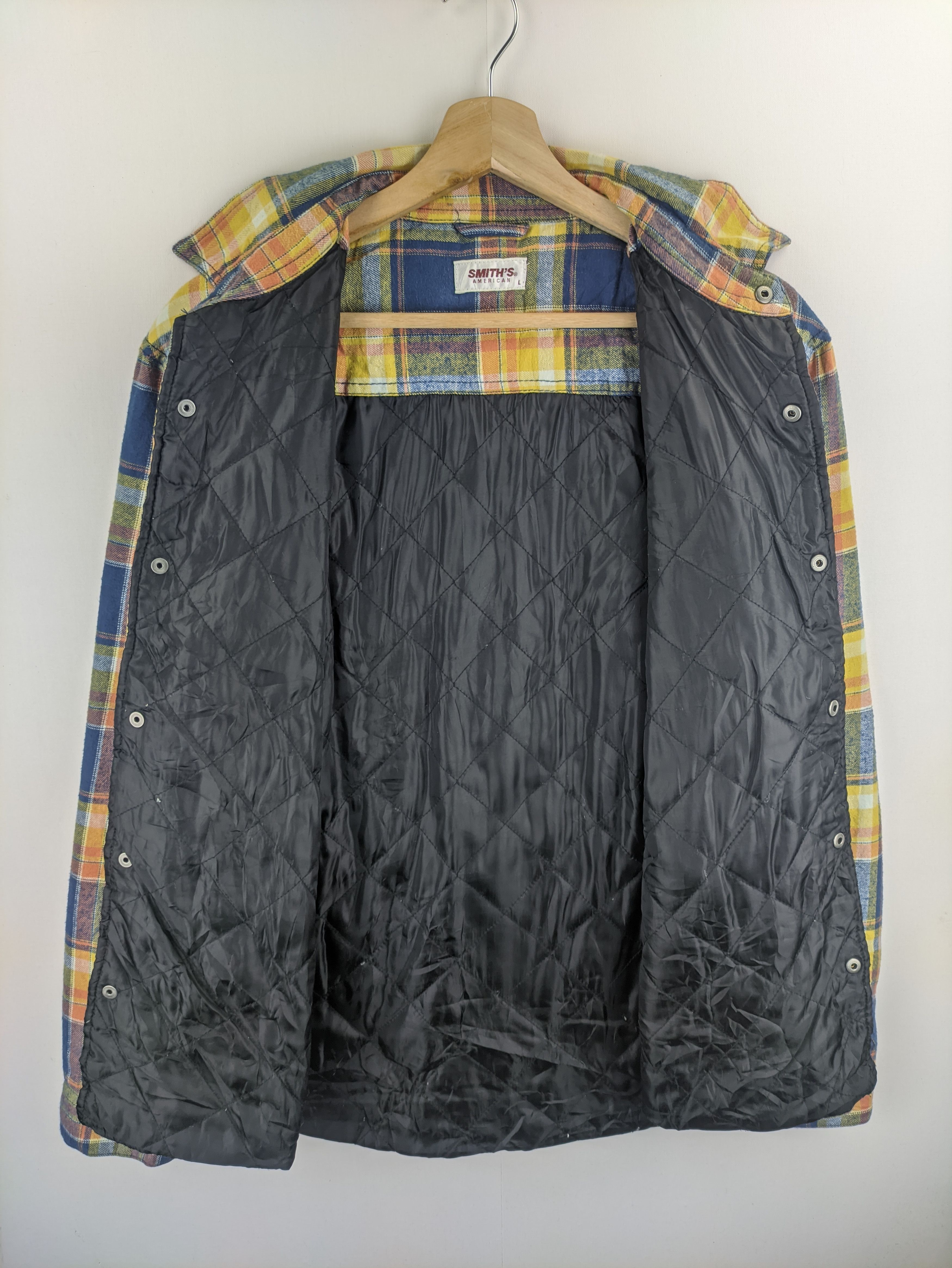 Flannel × Vintage Steals🔥Flannel Jacket Plaid by Smith's American Size US M / EU 48-50 / 2 - 5 Thumbnail