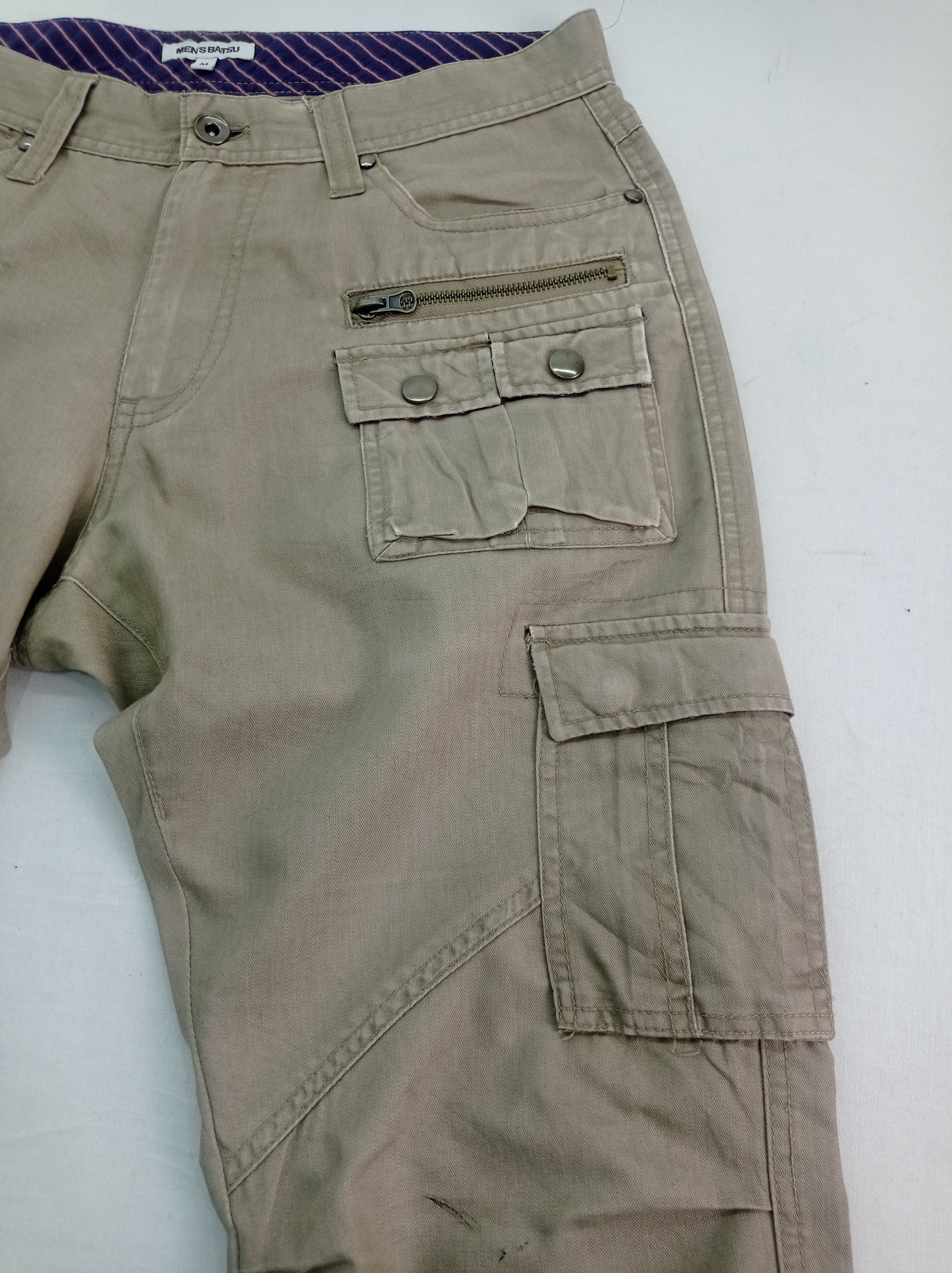 Japanese Brand Men'Batsu Multi Pocket Cargo Pants Size US 30 / EU 46 - 9 Thumbnail