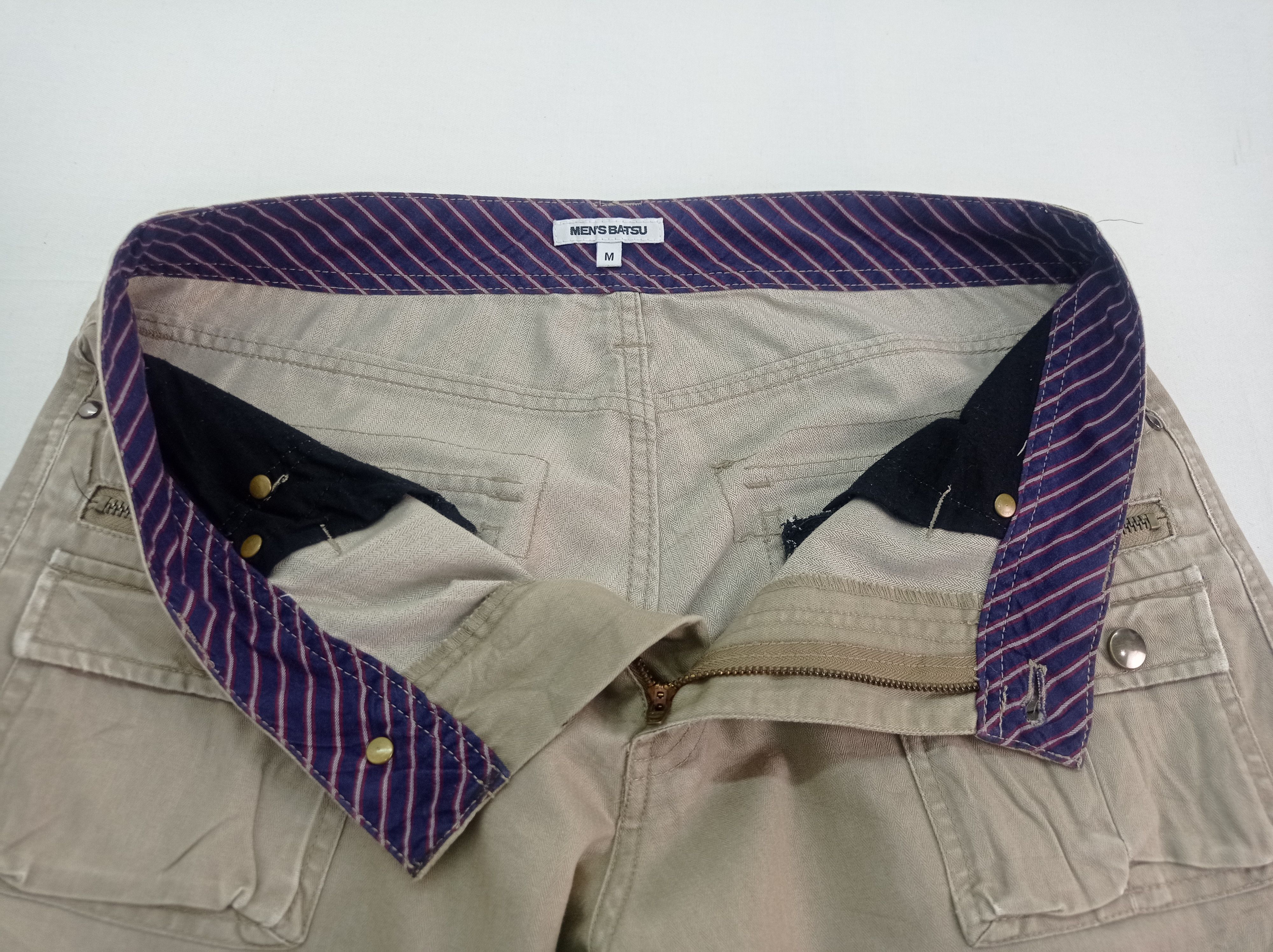 Japanese Brand Men'Batsu Multi Pocket Cargo Pants Size US 30 / EU 46 - 5 Thumbnail