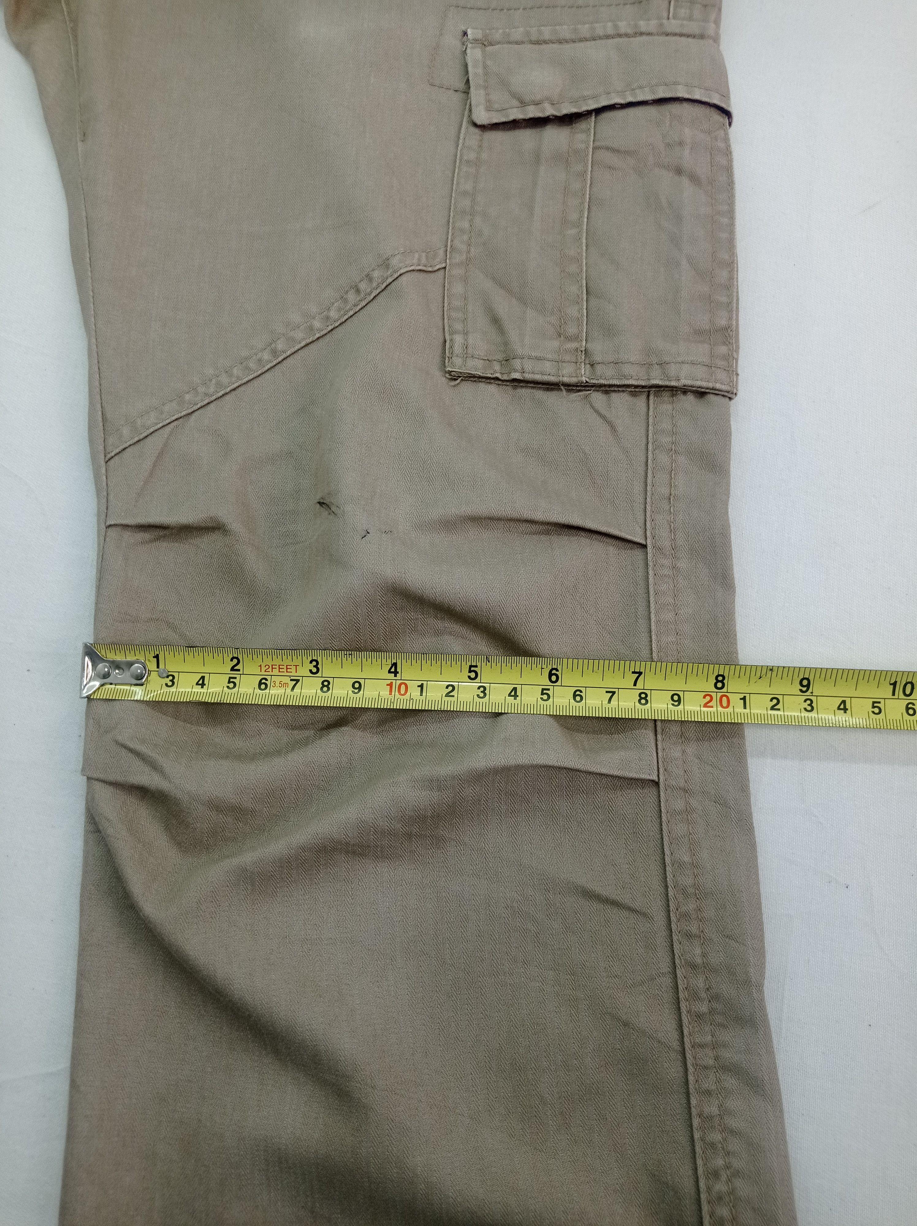 Japanese Brand Men'Batsu Multi Pocket Cargo Pants Size US 30 / EU 46 - 17 Thumbnail