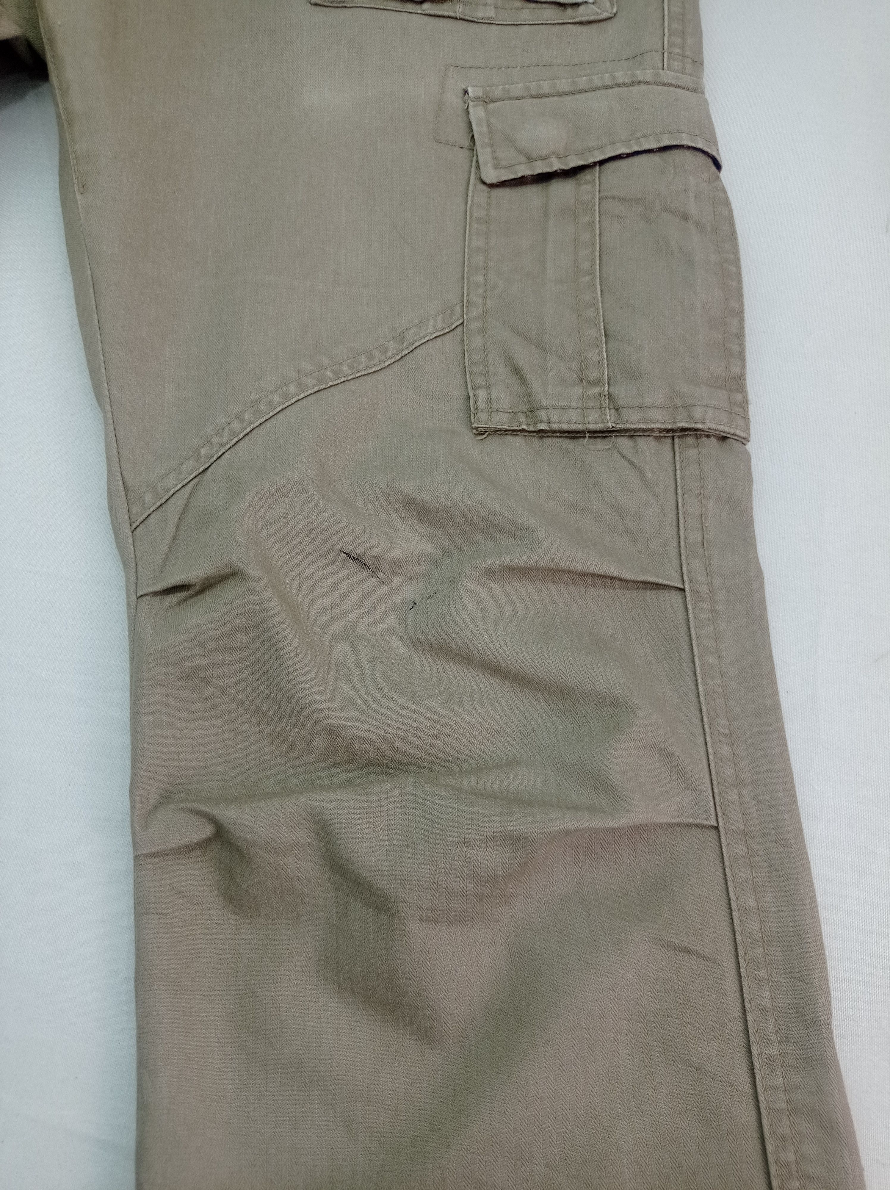 Japanese Brand Men'Batsu Multi Pocket Cargo Pants Size US 30 / EU 46 - 7 Thumbnail