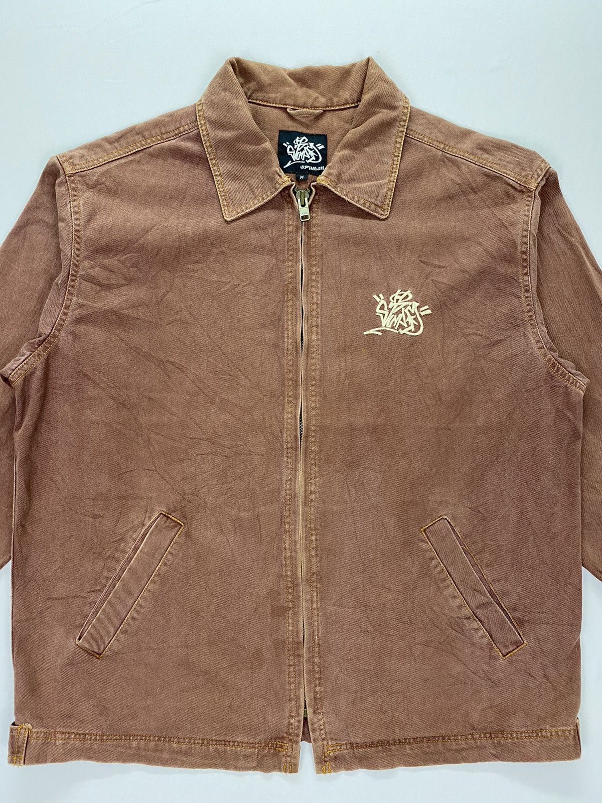 Japanese Brand Vintage Spinash Denim Jacket Size US M / EU 48-50 / 2 - 3 Thumbnail