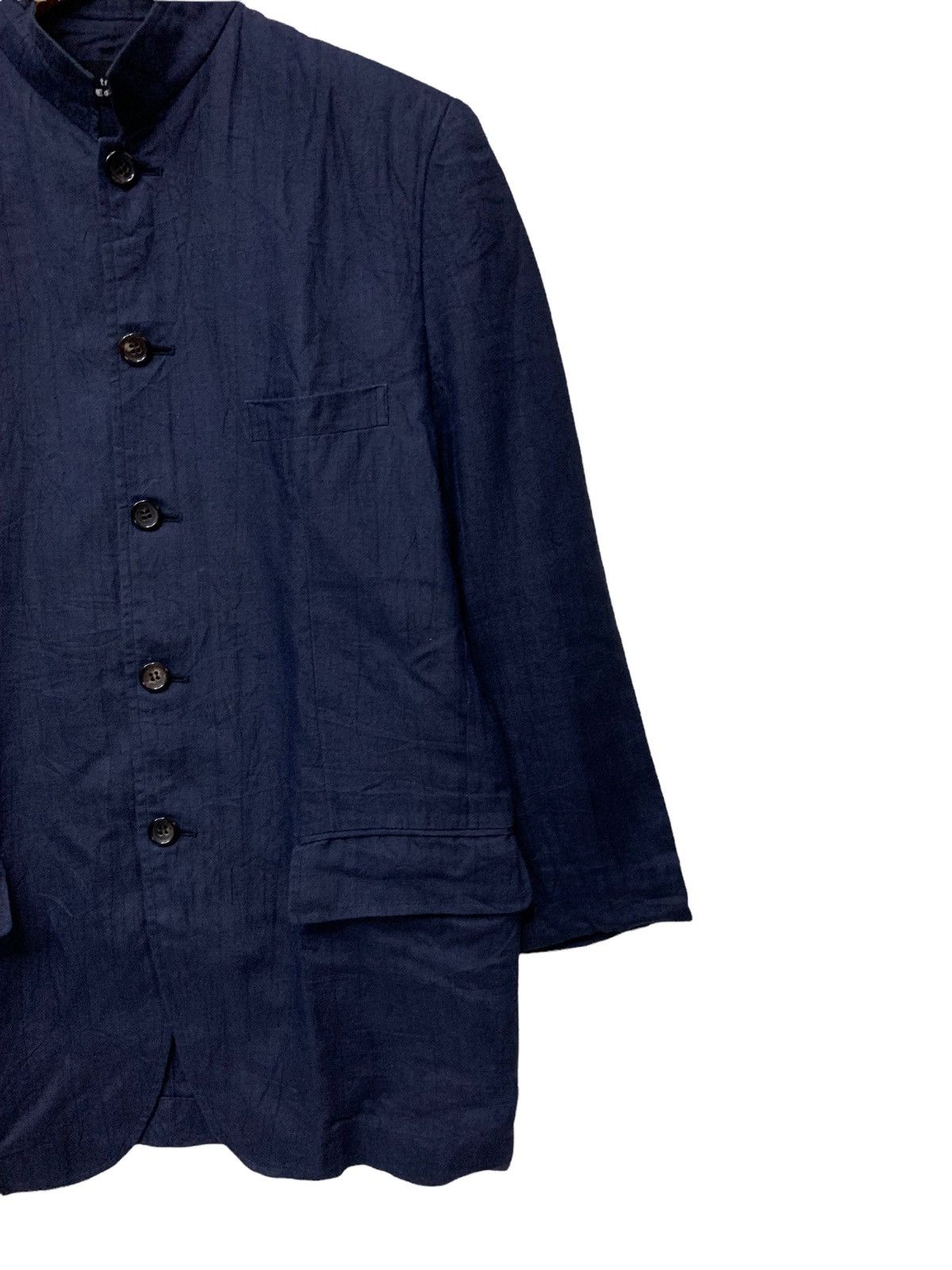 Comme des Garcons 🔥VTG CdG MANDARIN INDIGO JACKET Size US M / EU 48-50 / 2 - 3 Thumbnail