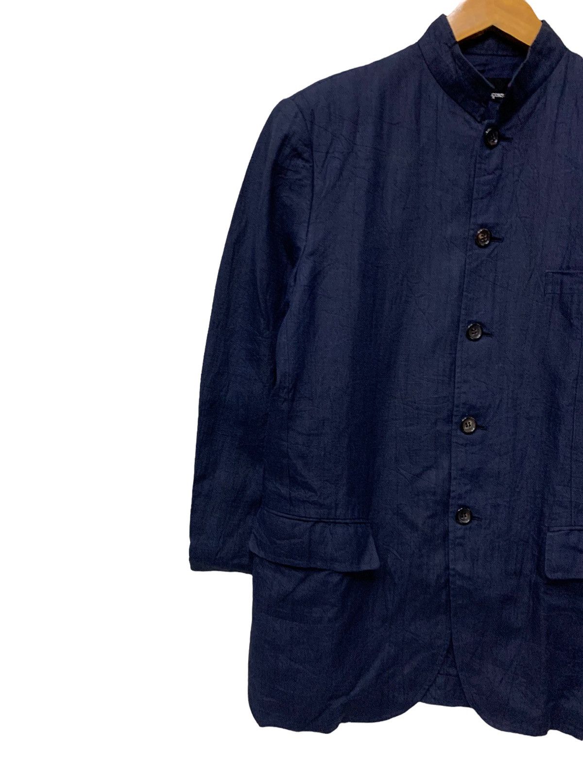 Comme des Garcons 🔥VTG CdG MANDARIN INDIGO JACKET Size US M / EU 48-50 / 2 - 2 Thumbnail