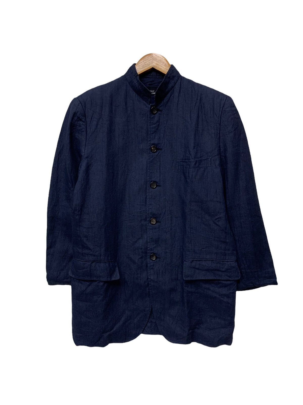 Comme des Garcons 🔥VTG CdG MANDARIN INDIGO JACKET Size US M / EU 48-50 / 2 - 1 Thumbnail